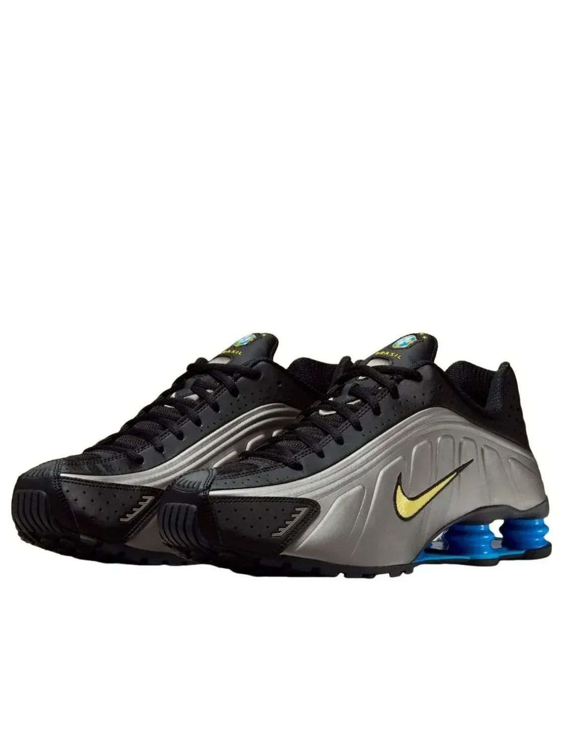 Кроссовки Nike Shox R4 «Бразилия» — изображение 2 из 5, черный