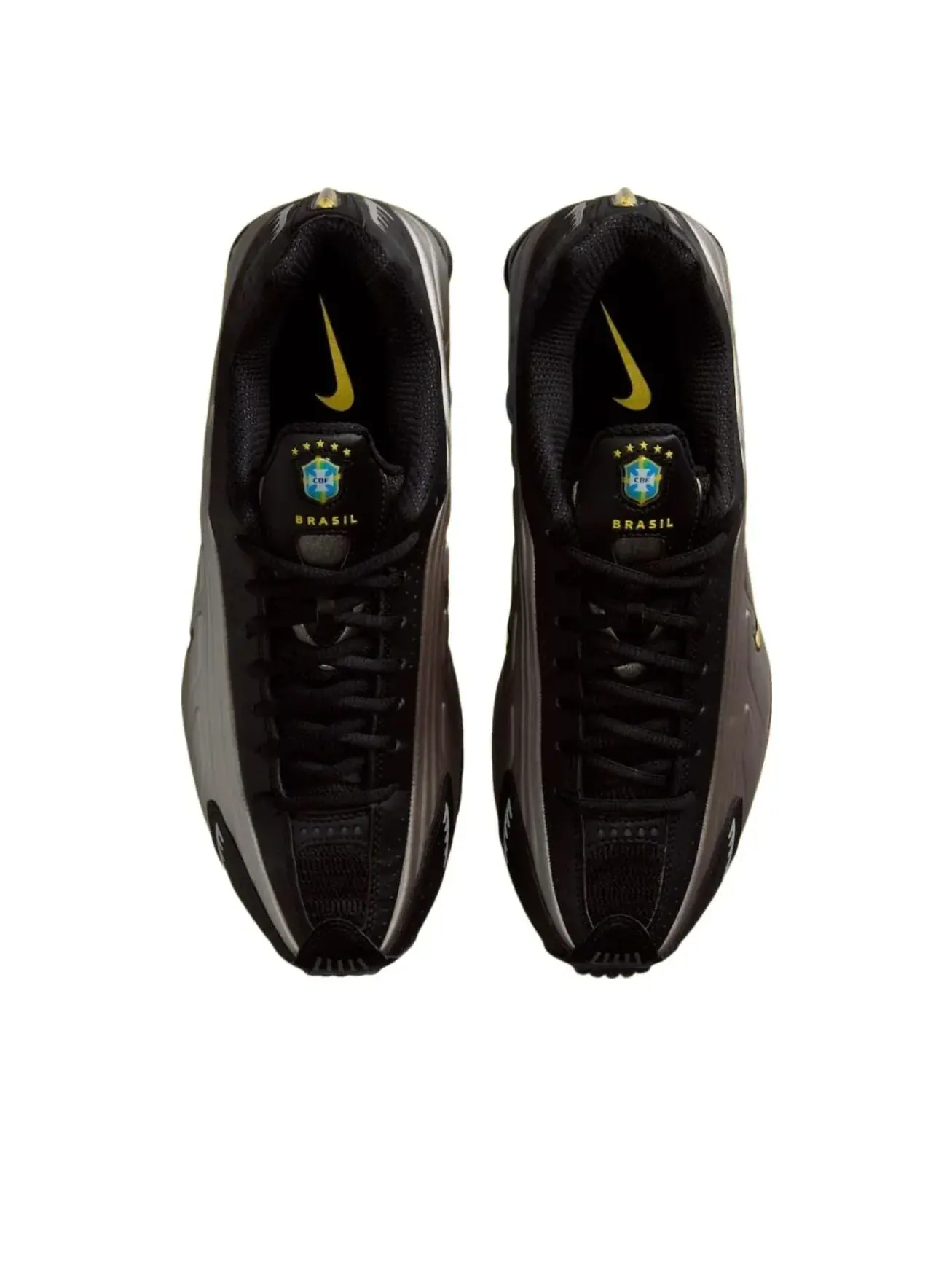 Кроссовки Nike Shox R4 «Бразилия» — изображение 3 из 5, черный