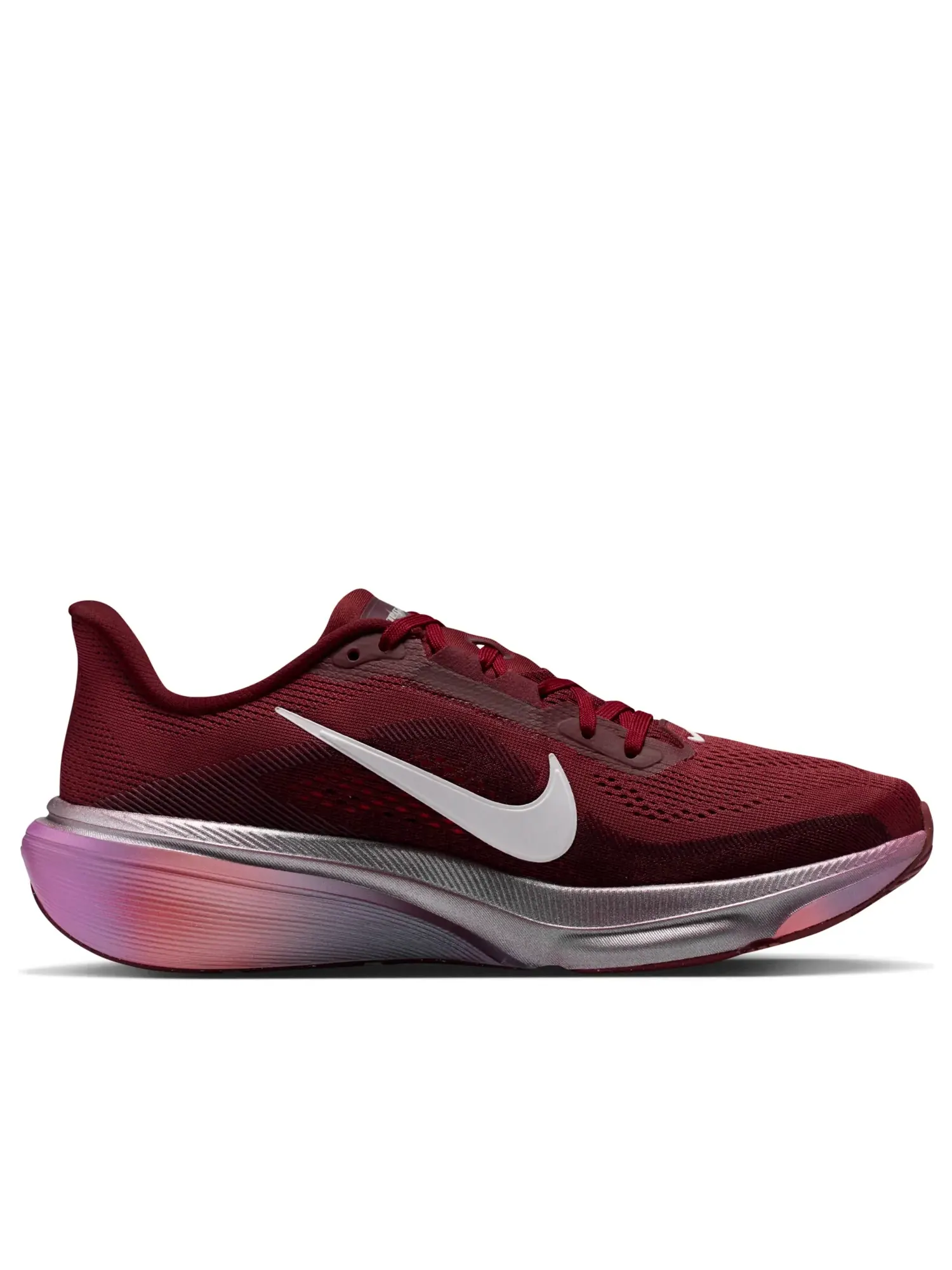 Кроссовки (WMNS) Nike Air Zoom Pegasus 42 'Team Red Bordeaux Pearl Pink' — изображение 2 из 6, красный