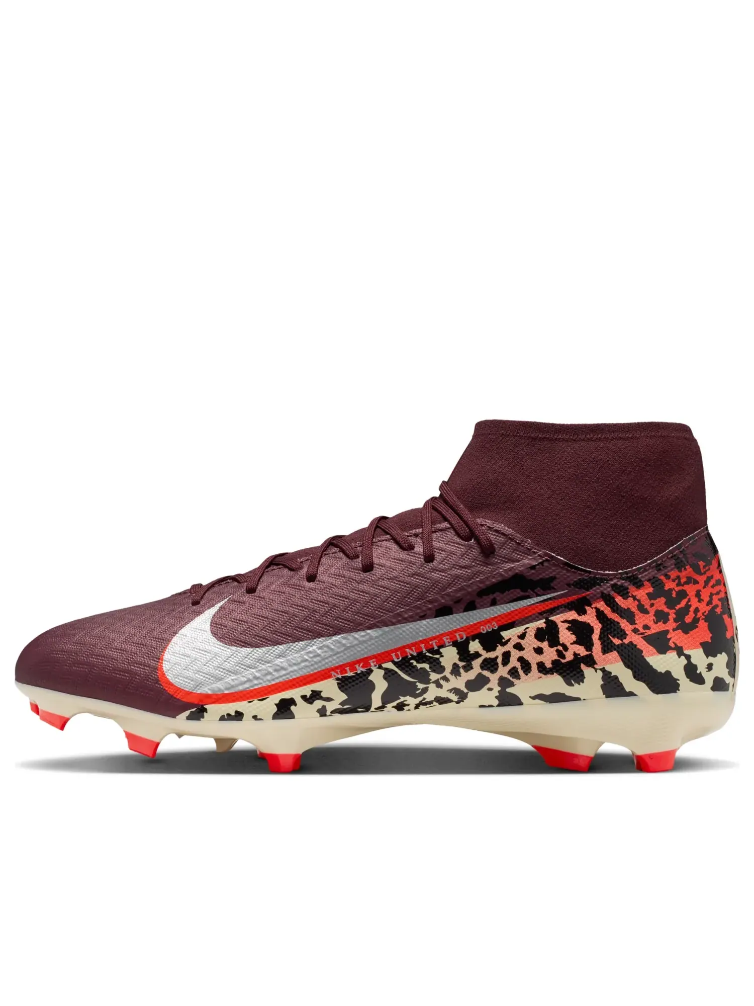 Кроссовки Nike Mercurial Superfly 10 Academy MG 'United 003 Pack' — изображение 1 из 7, бордовый