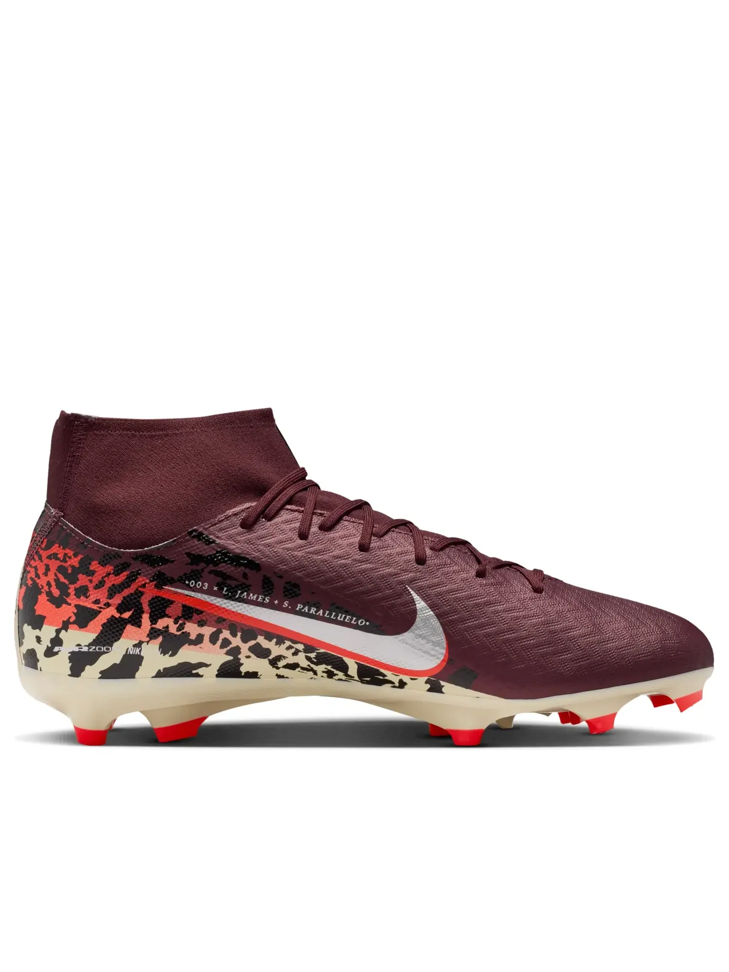 Кроссовки Nike Mercurial Superfly 10 Academy MG 'United 003 Pack' — изображение 2 из 7, бордовый