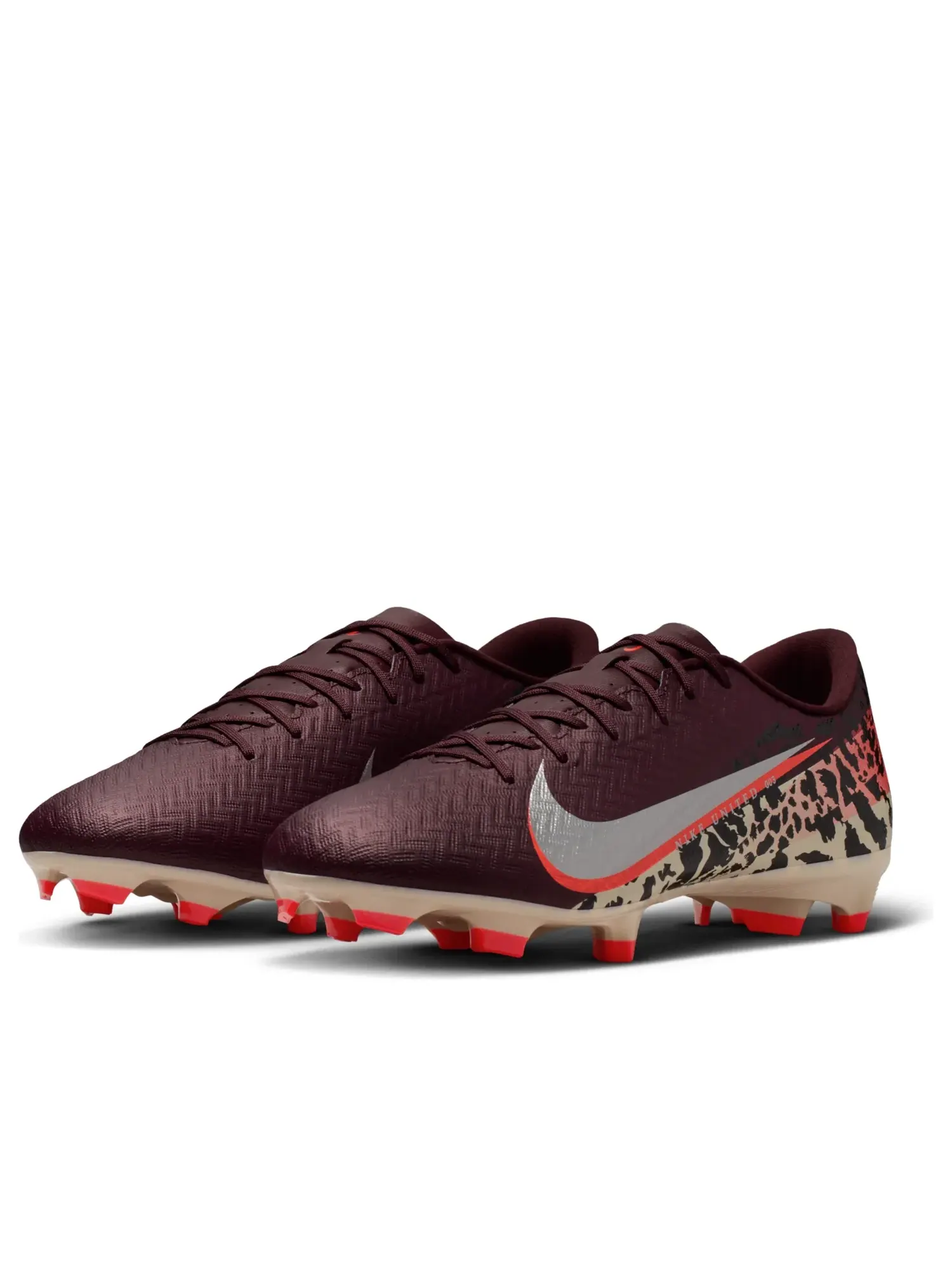 Кроссовки Nike Mercurial Vapor 16 Academy MG 'United 003 Pack' — изображение 6 из 7, бордовый