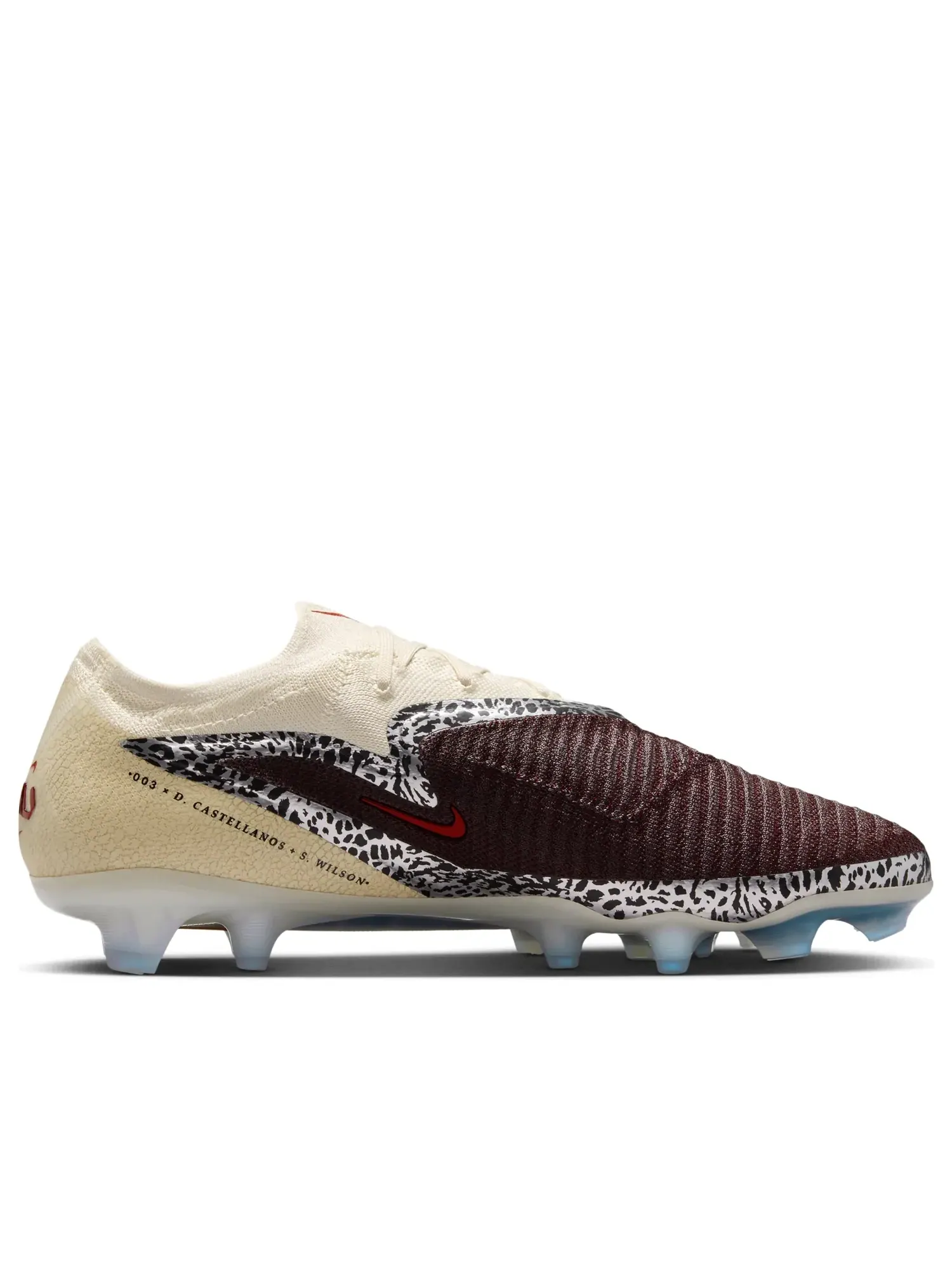 Кроссовки Nike Phantom 6 Low Elite FG 'United 003 Pack' — изображение 2 из 7, бордовый