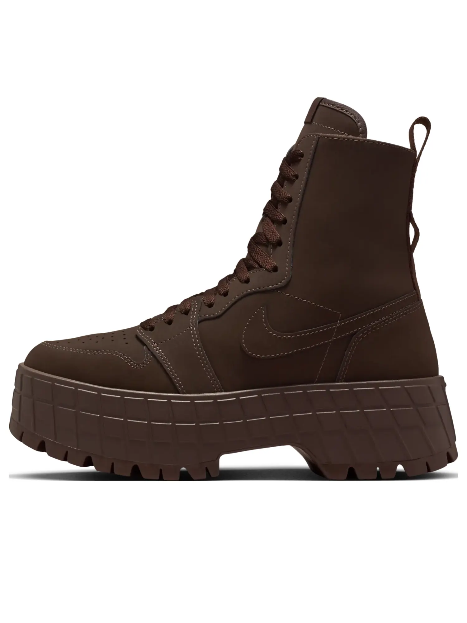 Кроссовки (WMNS) Air Jordan 1 High Brooklyn 'Baroque Brown' — изображение 1 из 7, коричневый