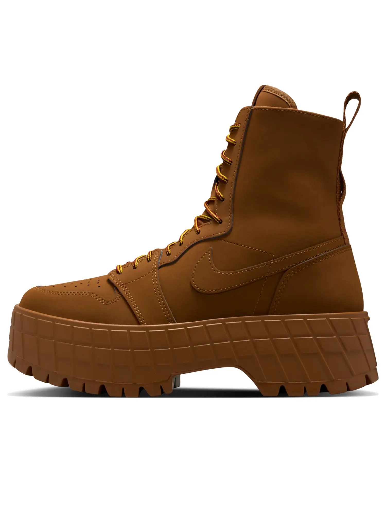 Кроссовки (WMNS) Air Jordan 1 High Brooklyn 'Light British Tan' — изображение 1 из 7, коричневый