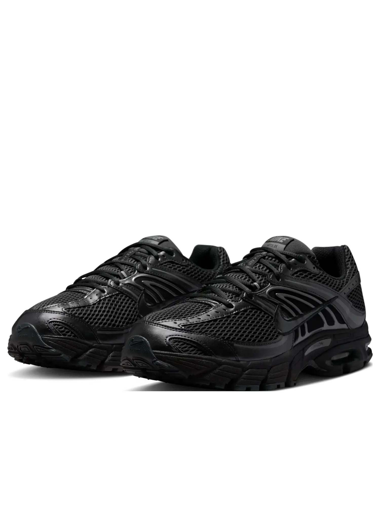 Кроссовки Nike Air Max Moto 2K 'Black Metallic Dark Grey' — изображение 4 из 7, черный