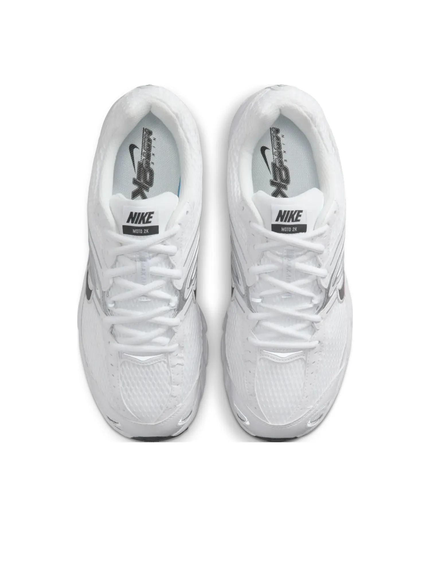 Кроссовки Nike Air Max Moto 2K 'White Metallic Silver' — изображение 4 из 7, белый
