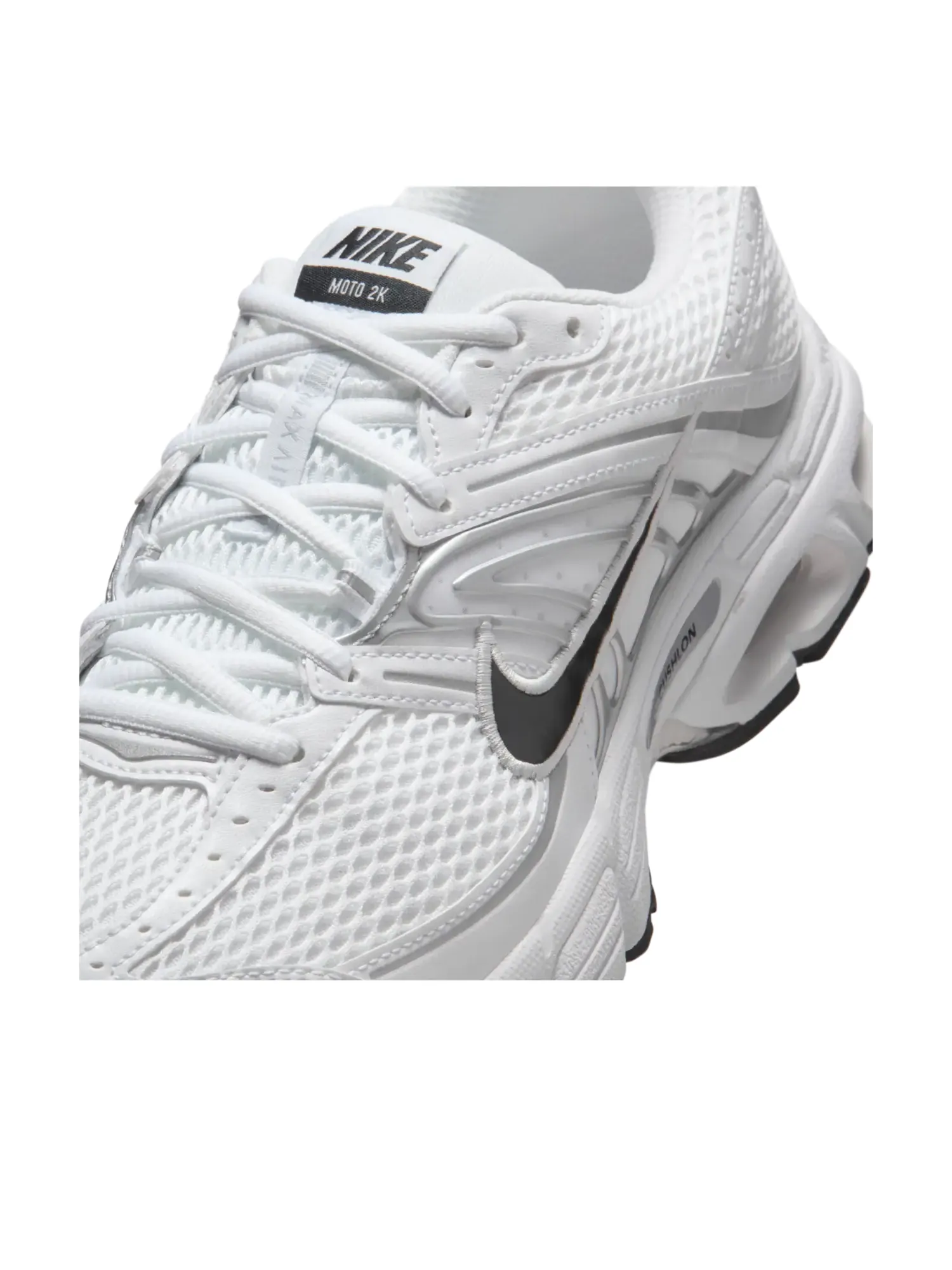 Кроссовки Nike Air Max Moto 2K 'White Metallic Silver' — изображение 6 из 7, белый