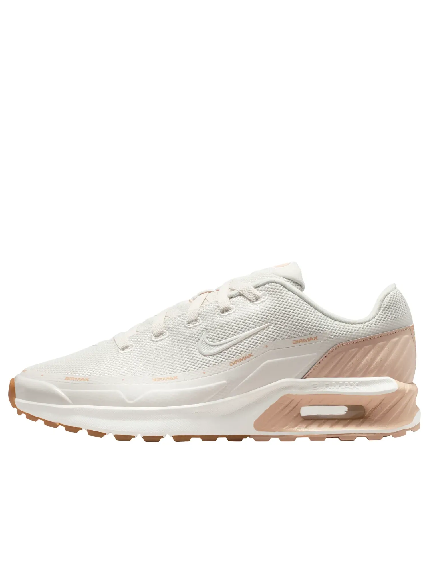 Женские кроссовки с шнуровкой Phantom Shimmer Gum Nike — изображение 1 из 7, бежевый