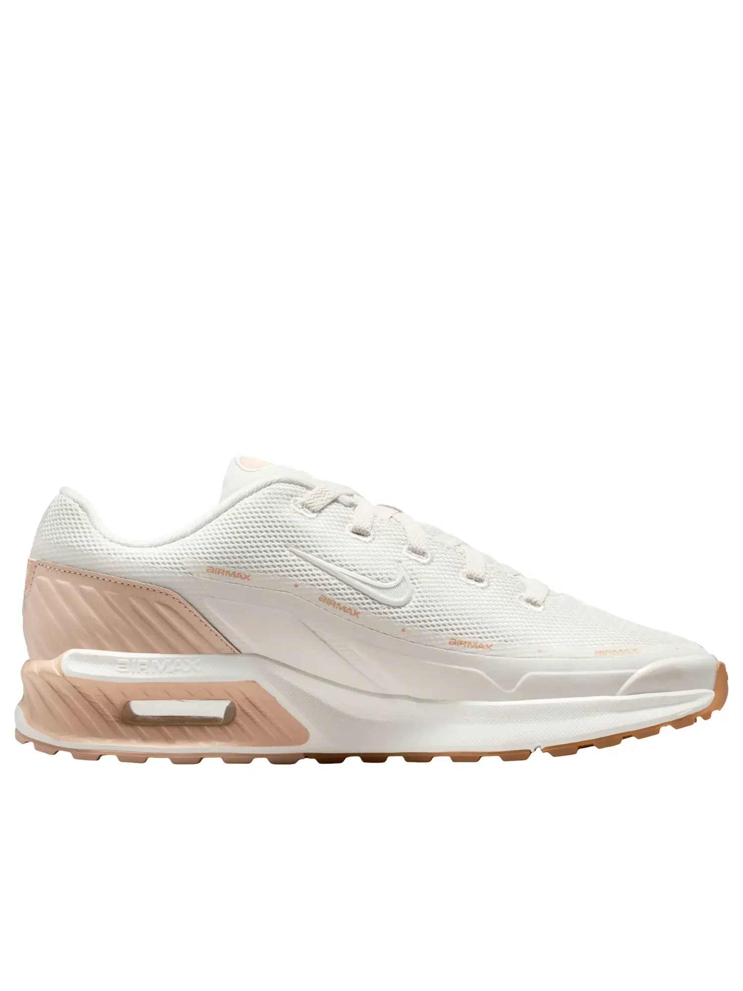 Женские кроссовки с шнуровкой Phantom Shimmer Gum Nike — изображение 2 из 7, бежевый