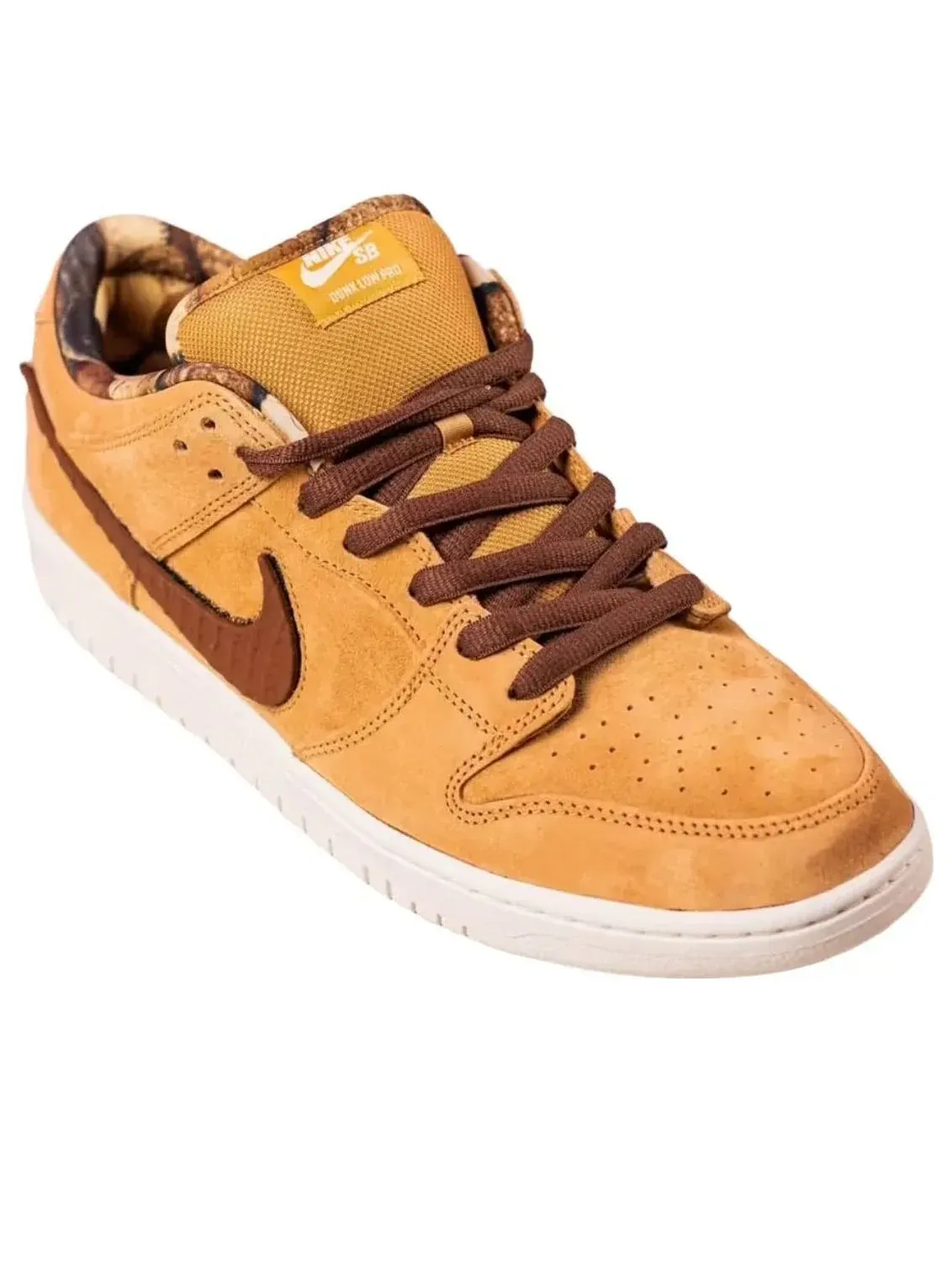 Кроссовки Nike x NOTE Manchester SB Dunk Low 'Brew & Biscuits' — изображение 3 из 5, коричневый