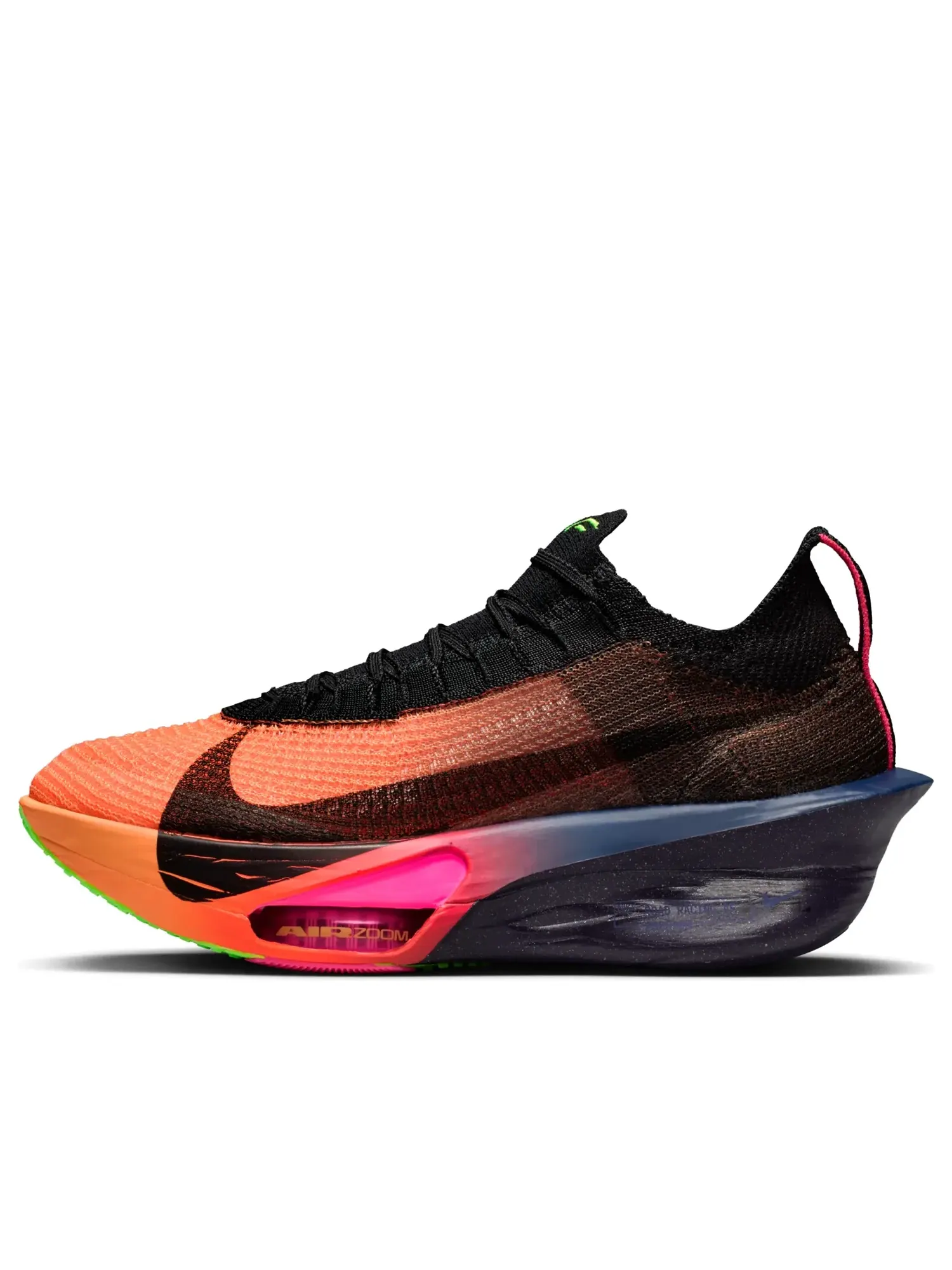 Кроссовки (WMNS) Nike Alphafly 3 'Orange Pulse Purple Dynasty Electric Green' — изображение 1 из 6, мульти