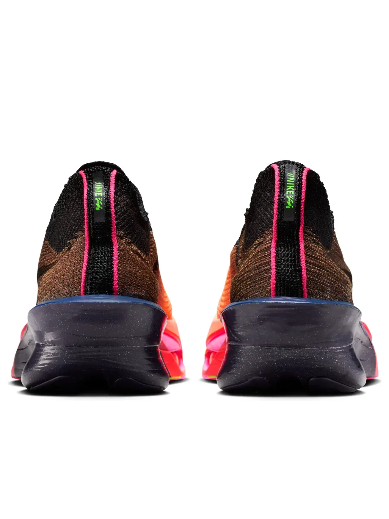 Кроссовки (WMNS) Nike Alphafly 3 'Orange Pulse Purple Dynasty Electric Green' — изображение 3 из 6, мульти
