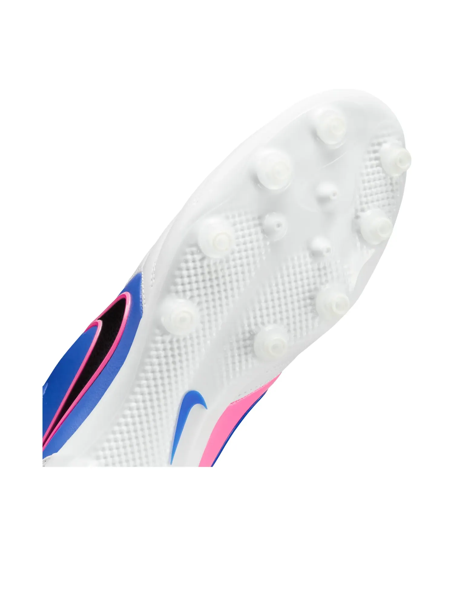 Кроссовки Nike Tiempo Ligera Pro 'White Racer Blue Pink Blast' — изображение 5 из 6, белый