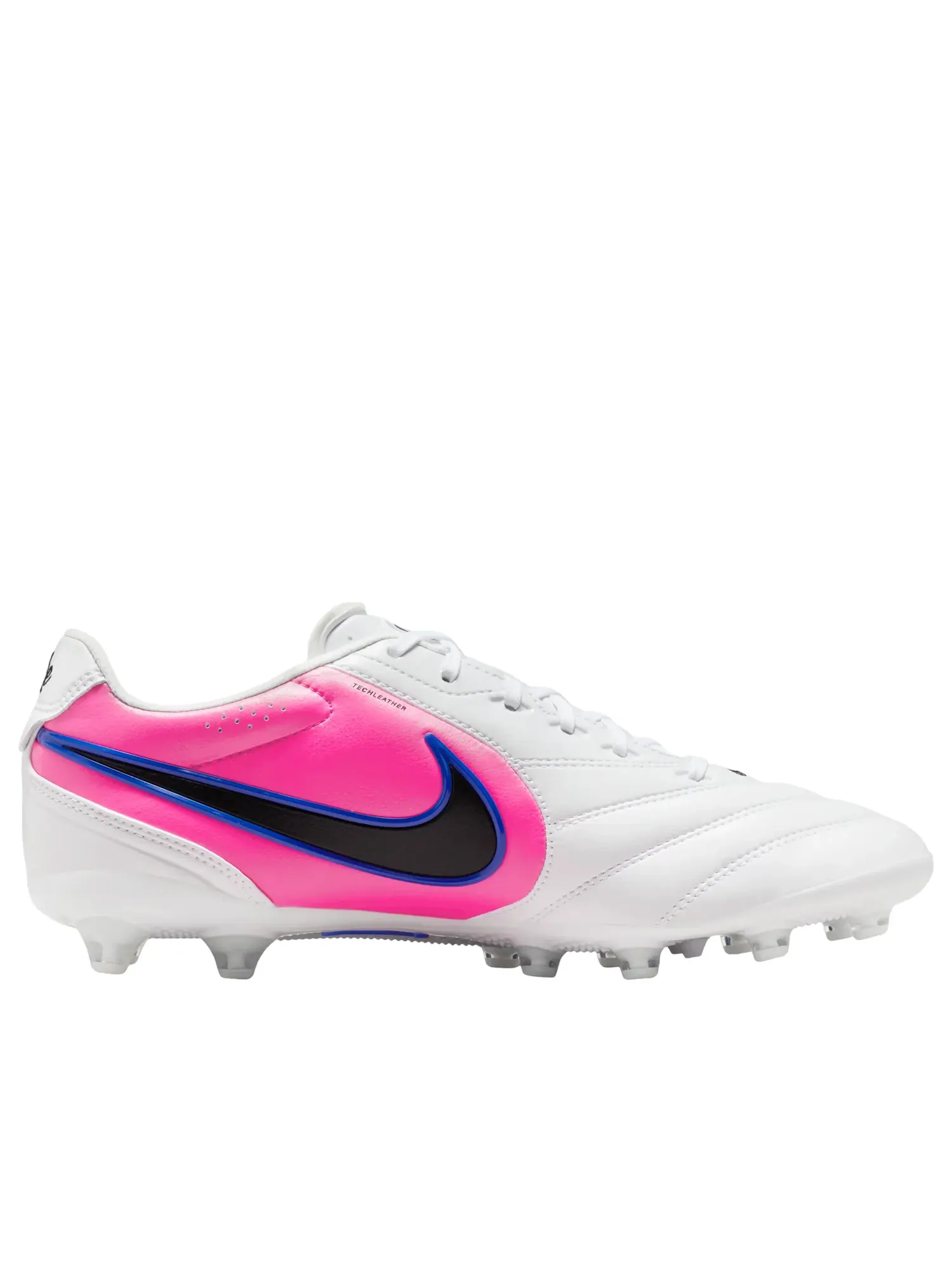 Кроссовки Nike Tiempo Ligera Pro 'White Racer Blue Pink Blast' — изображение 6 из 6, белый