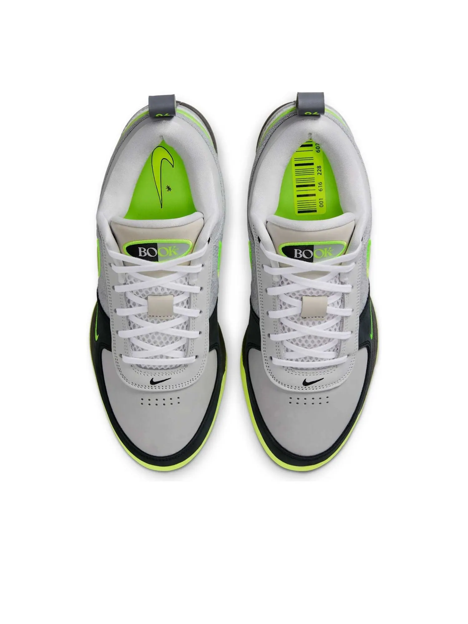 Nike Book 1 95 EP 'Neon' — изображение 2 из 6, серый/неоновый