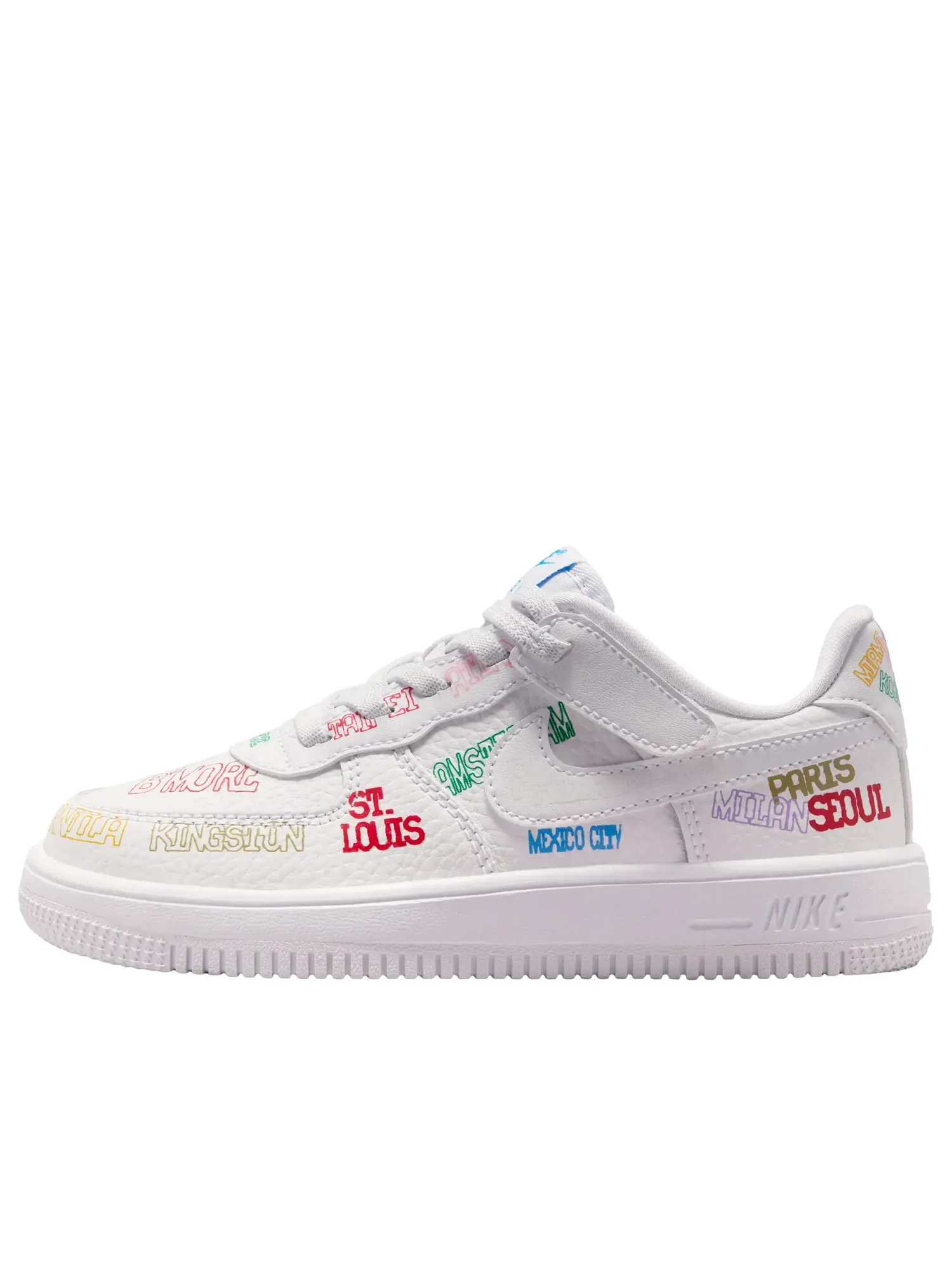 Кроссовки (PS) Nike Force 1 Low Easy On LV8 3 'White' — изображение 1 из 7, белый