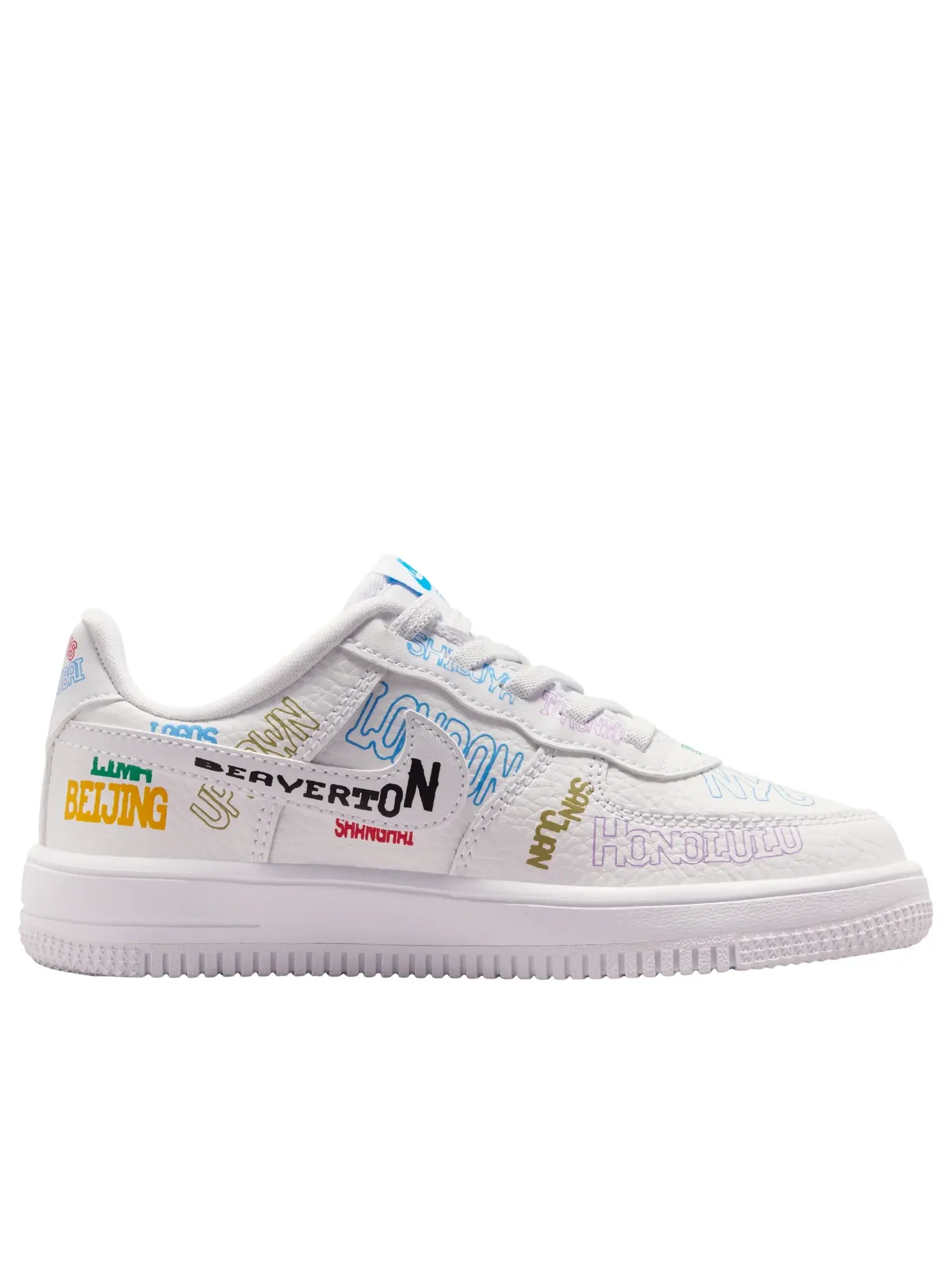 Кроссовки (PS) Nike Force 1 Low Easy On LV8 3 'White' — изображение 7 из 7, белый