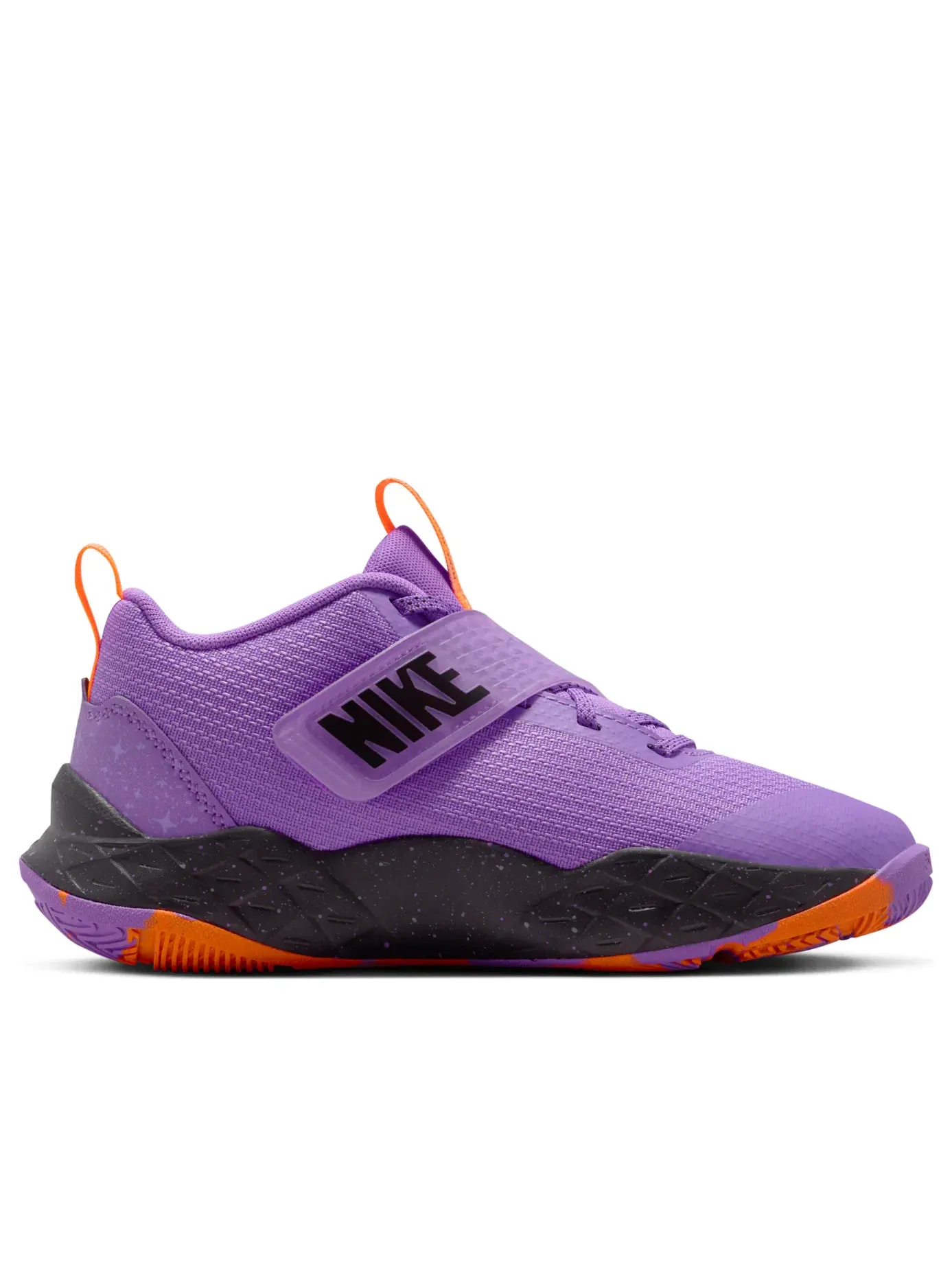 Кроссовки Nike Team Hustle D 12 'Bright Violet Total Orange' IO9848-500 — изображение 2 из 6, фиолетовый