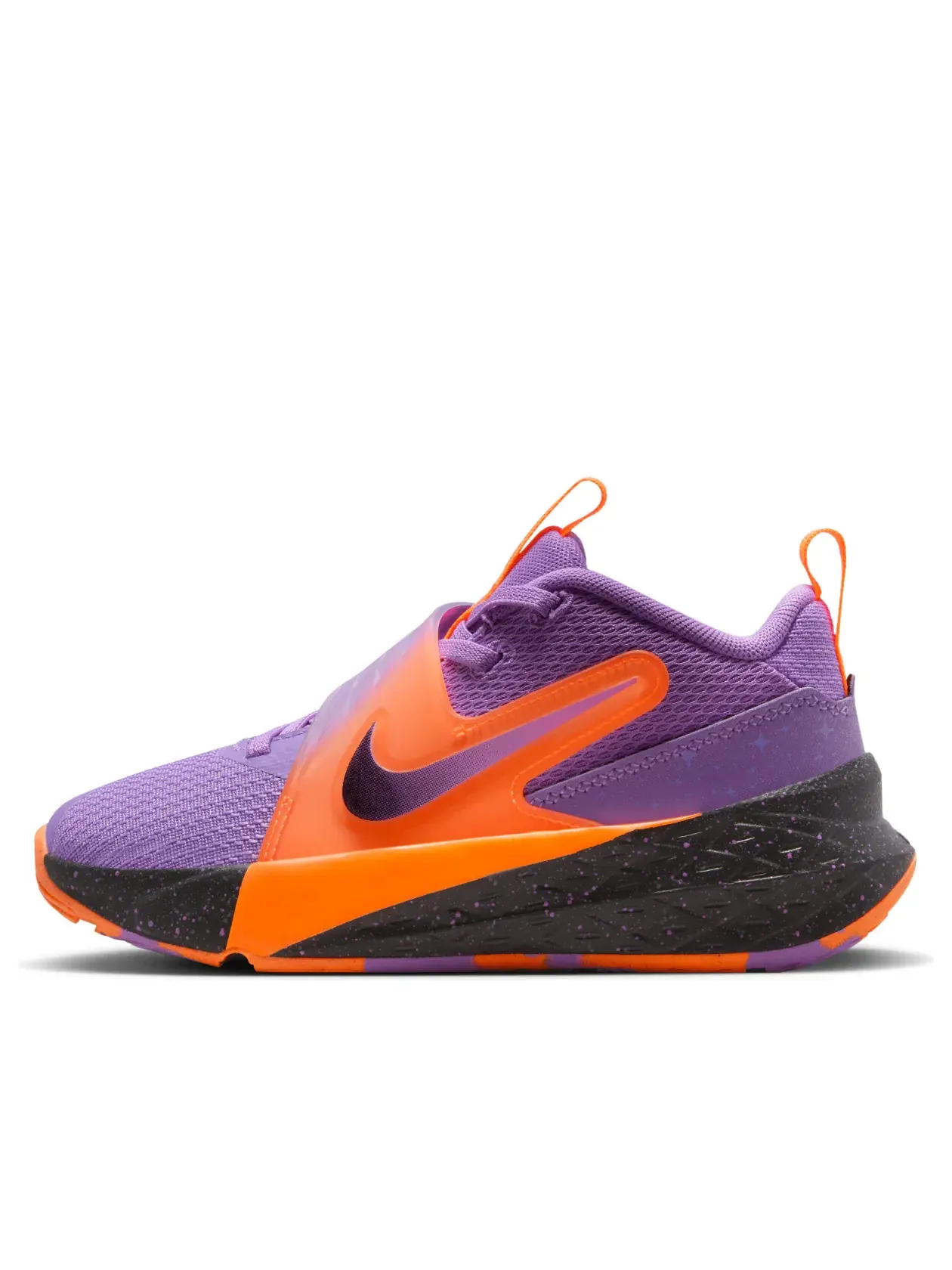 Кроссовки Nike Team Hustle D 12 'Bright Violet Total Orange' IO9849-500 — изображение 1 из 7, фиолетовый