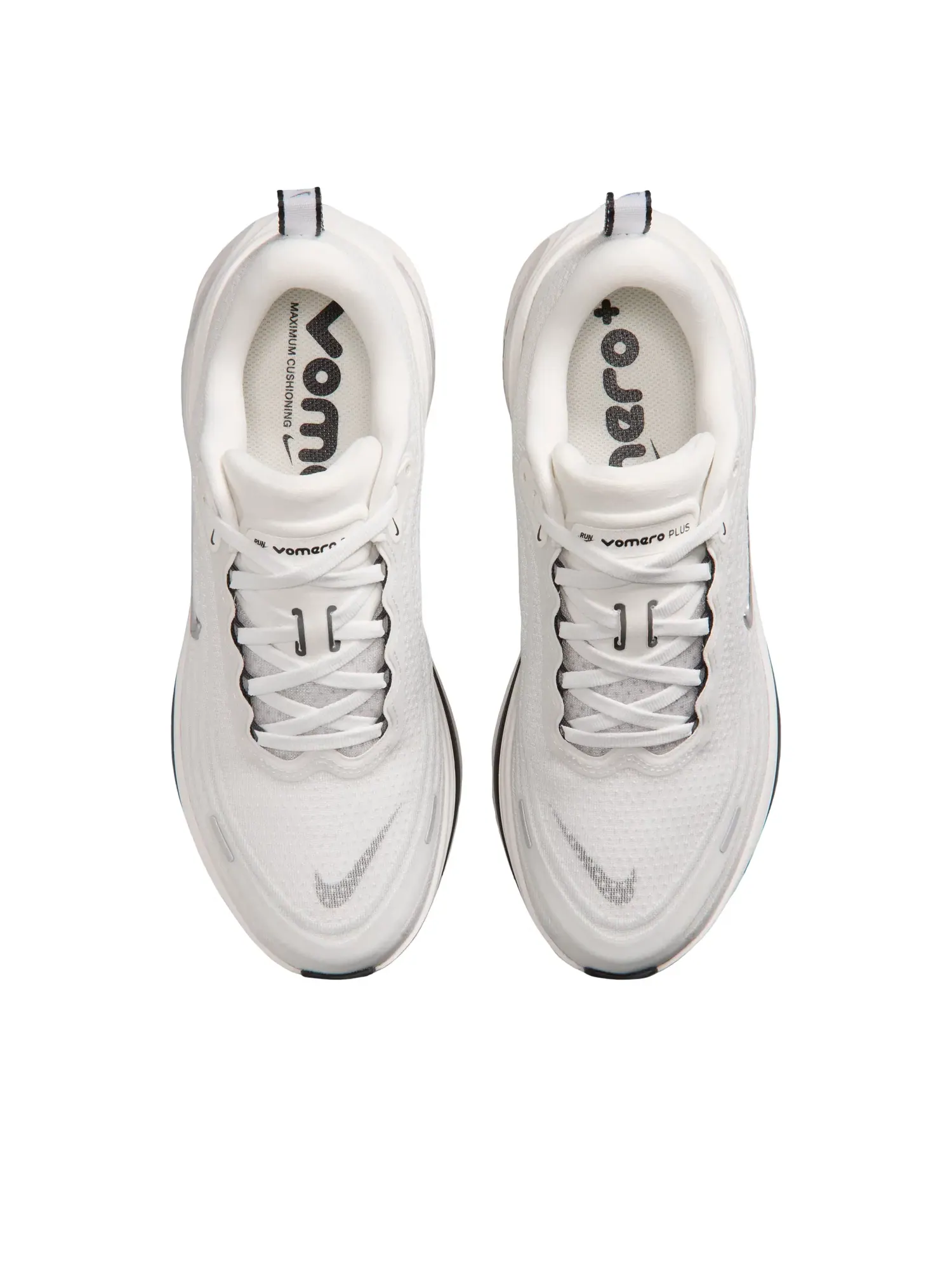 Женские кроссовки для бега с шнуровкой Air Zoom Vomero Plus Nike — изображение 2 из 6, белый