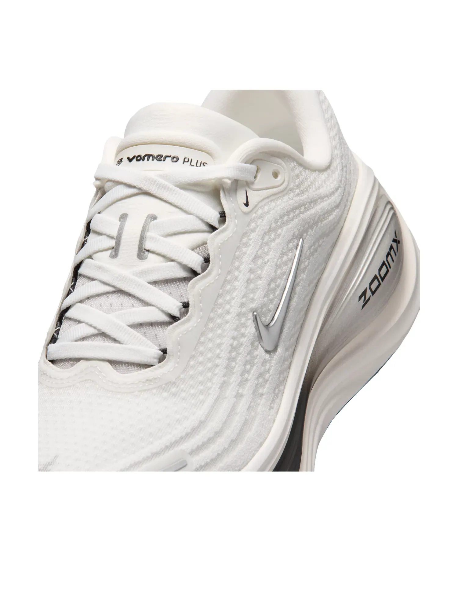 Женские кроссовки для бега с шнуровкой Air Zoom Vomero Plus Nike — изображение 5 из 6, белый