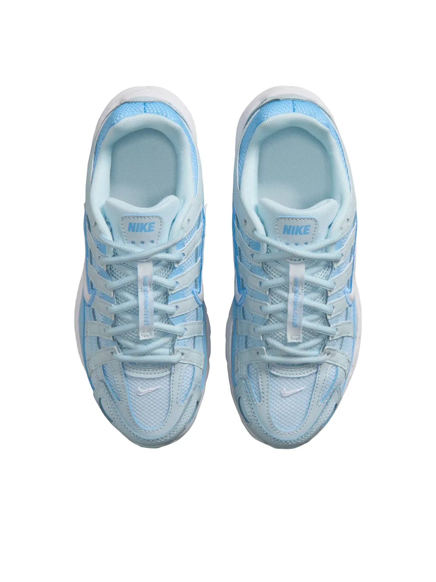 Детские кроссовки с шнуровкой Nike P-6000 — изображение 2 из 6, синий