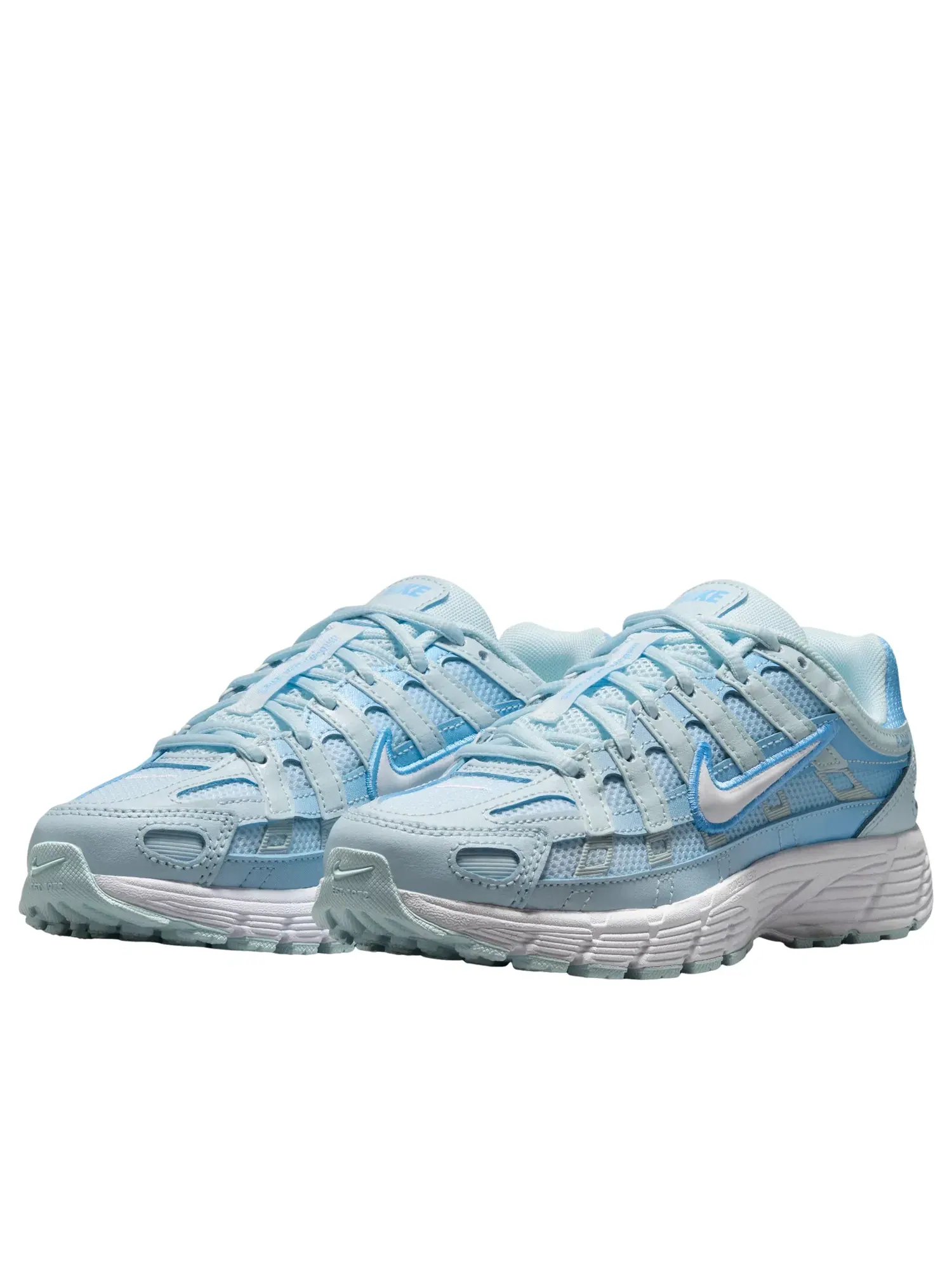 Детские кроссовки с шнуровкой Nike P-6000 — изображение 4 из 6, синий