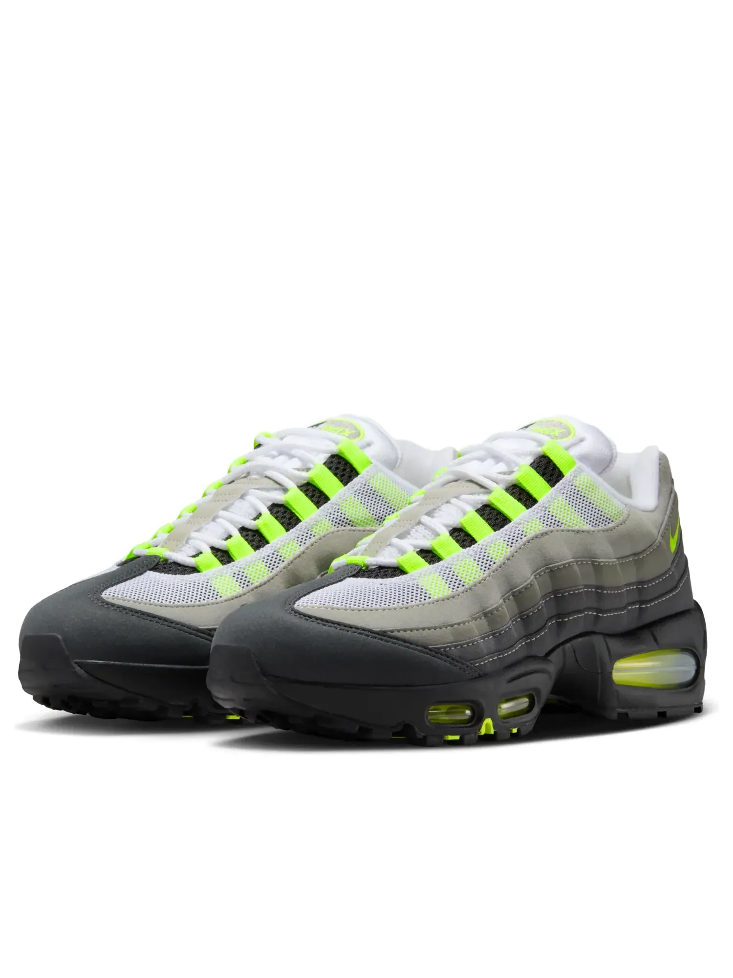Кроссовки (WMNS) Nike Air Max 95 Big Bubble 'Neon' — изображение 4 из 6, черный