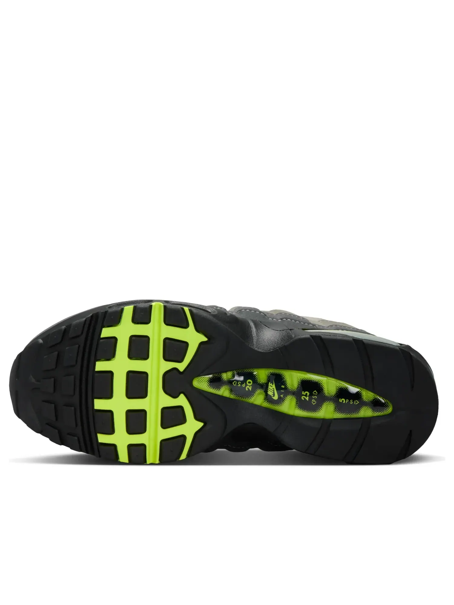 Кроссовки (WMNS) Nike Air Max 95 Big Bubble 'Neon' — изображение 5 из 6, черный