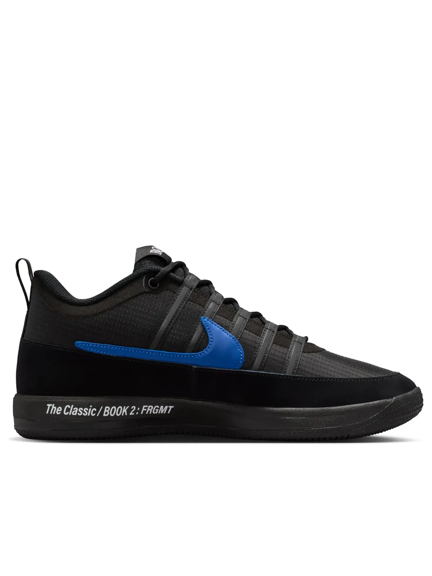 Кроссовки Nike x Fragment Book 2 EP 'Black White Blue' — изображение 6 из 6, черный