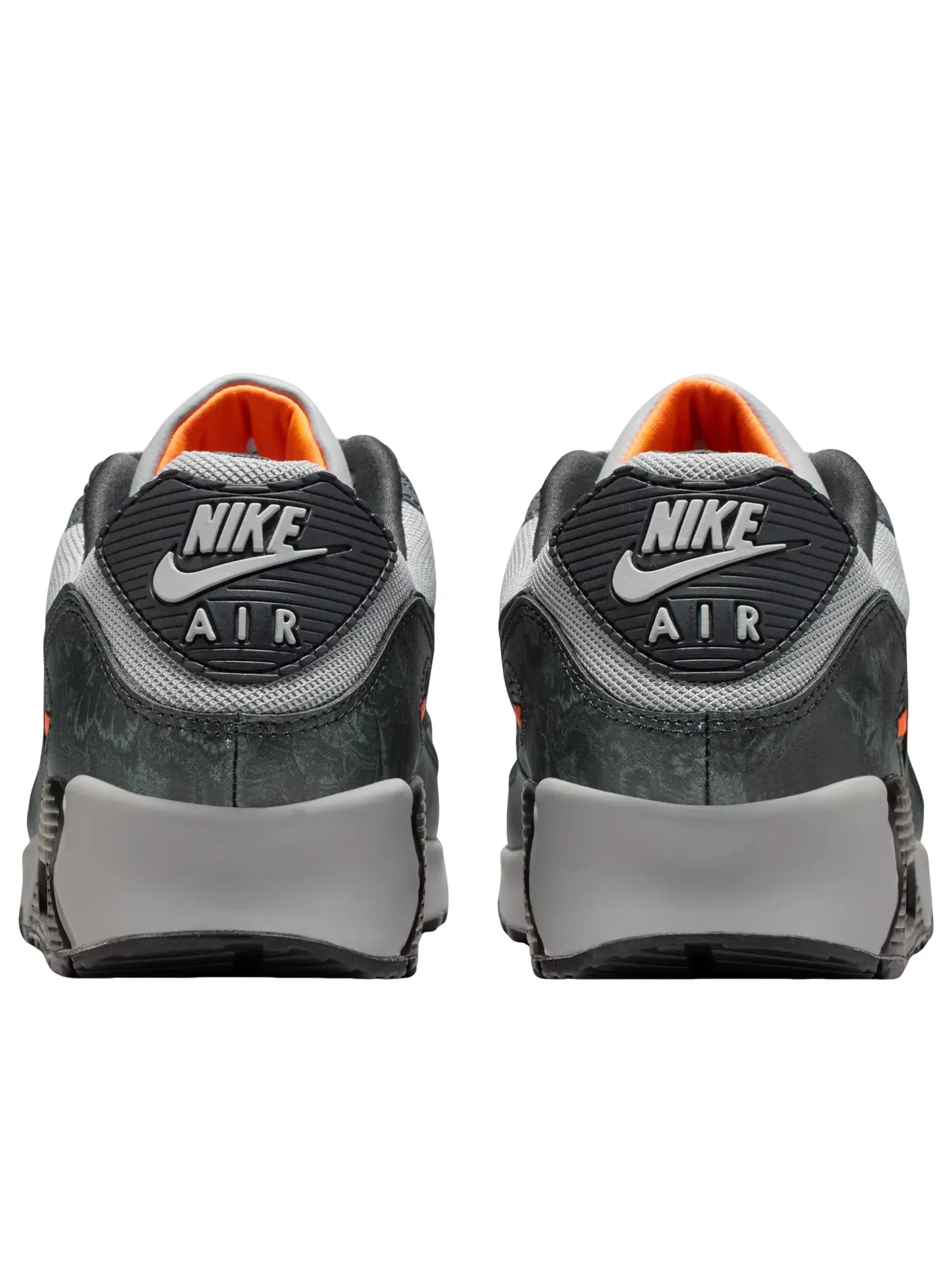 Кроссовки Nike Air Max 90 Premium 'Dark Grey Hyper Crimson Black' IQ0172-900 — изображение 3 из 6, серый