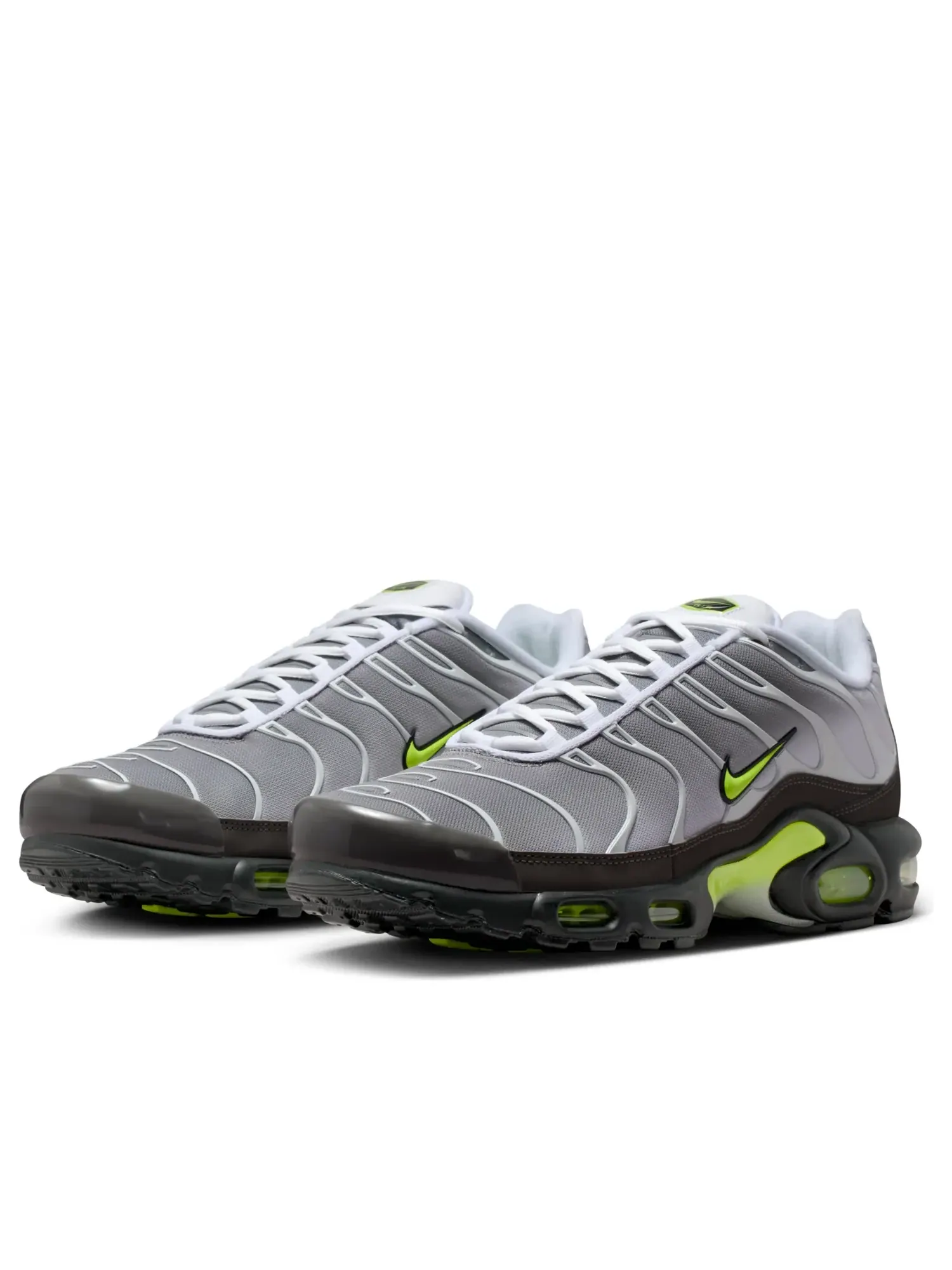 Кроссовки Nike Air Max Plus 'Neon' — изображение 4 из 6, серый
