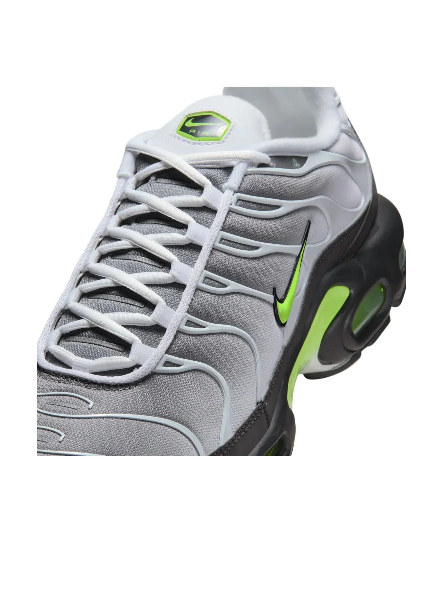 Кроссовки Nike Air Max Plus 'Neon' — изображение 5 из 6, серый
