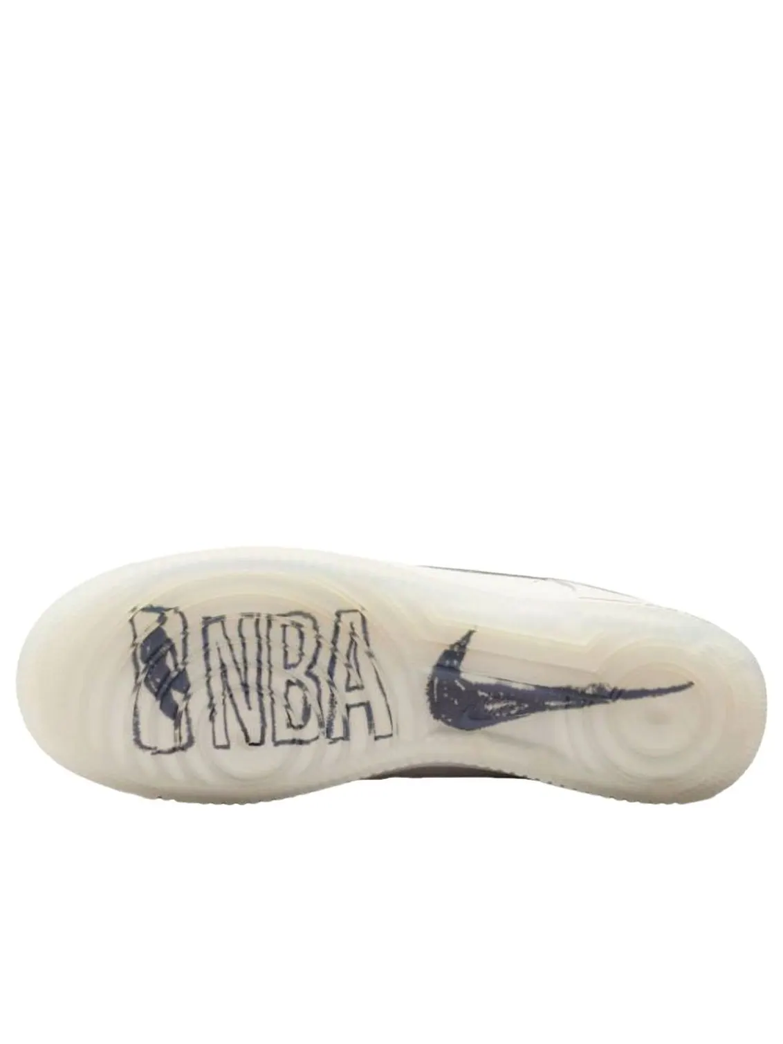 Кроссовки Nike x NBA Air Force 1 Low 'Phantom' — изображение 5 из 5, черный/белый/оранжевый