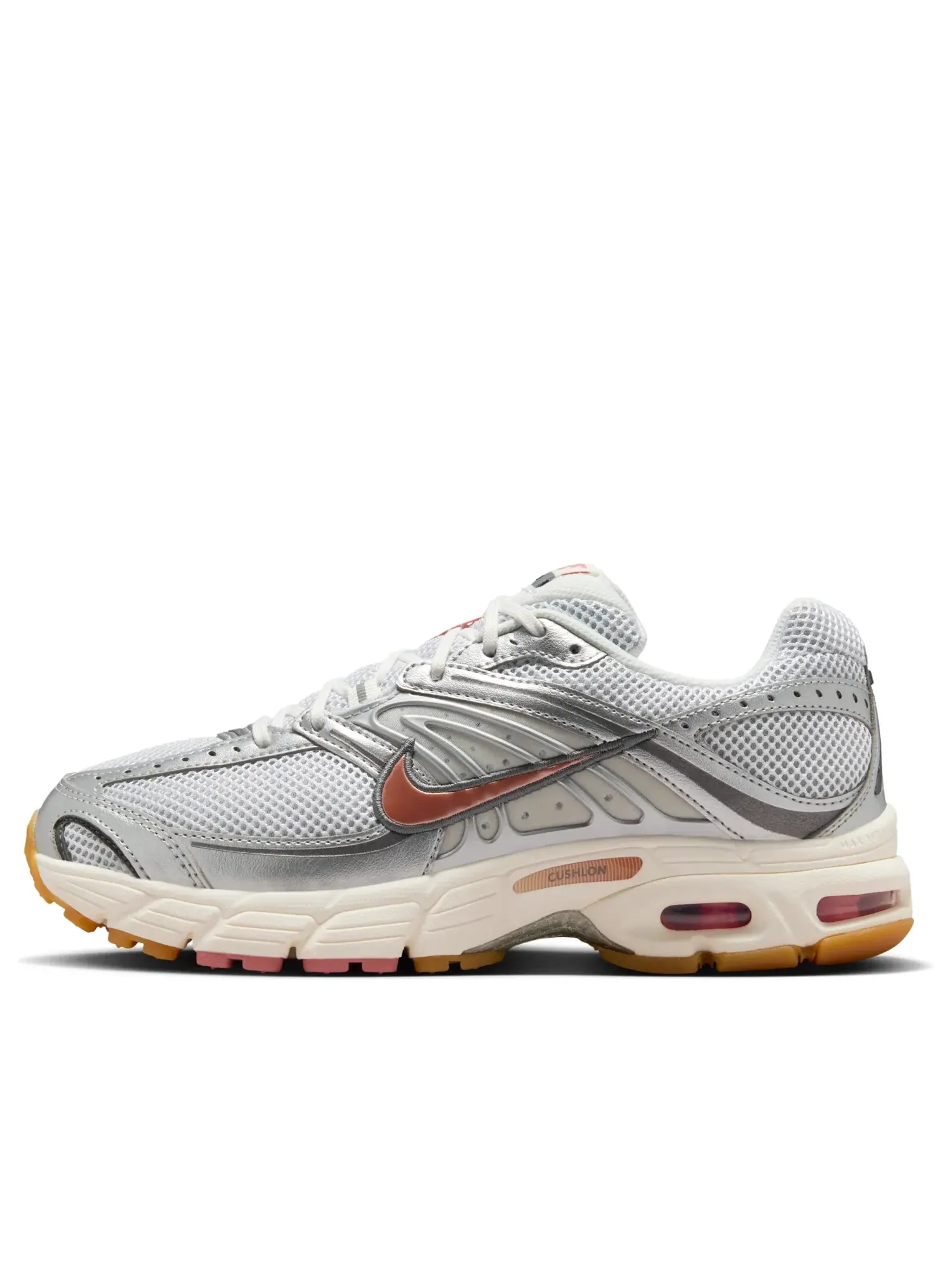 Кроссовки Nike Air Max Moto 2K 'White Metallic Silver Metallic Dark Grey Metallic Red Bronze' IQ0365-100 — изображение 1 из 6