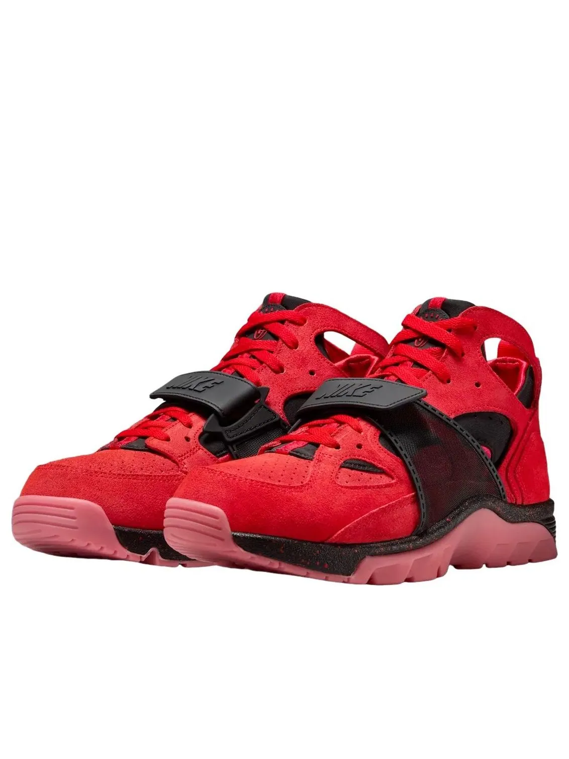 Кроссовки Nike Air Trainer Huarache 'Challenge Red' — изображение 2 из 5, красный/черный