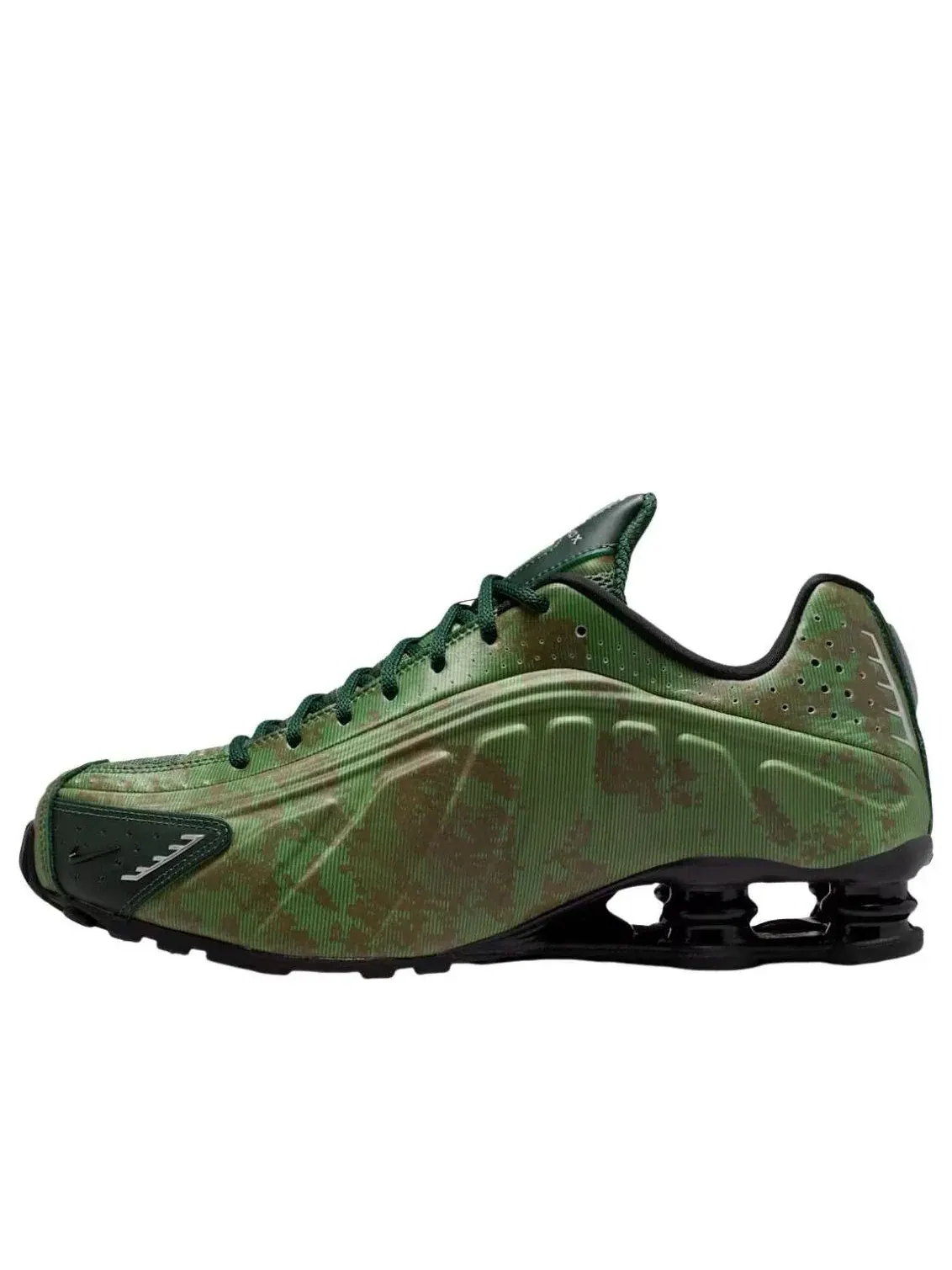 Кроссовки Nike Shox R4 'Noble Green Team Kelly Green' IQ0636-300 — изображение 1 из 6, зеленый
