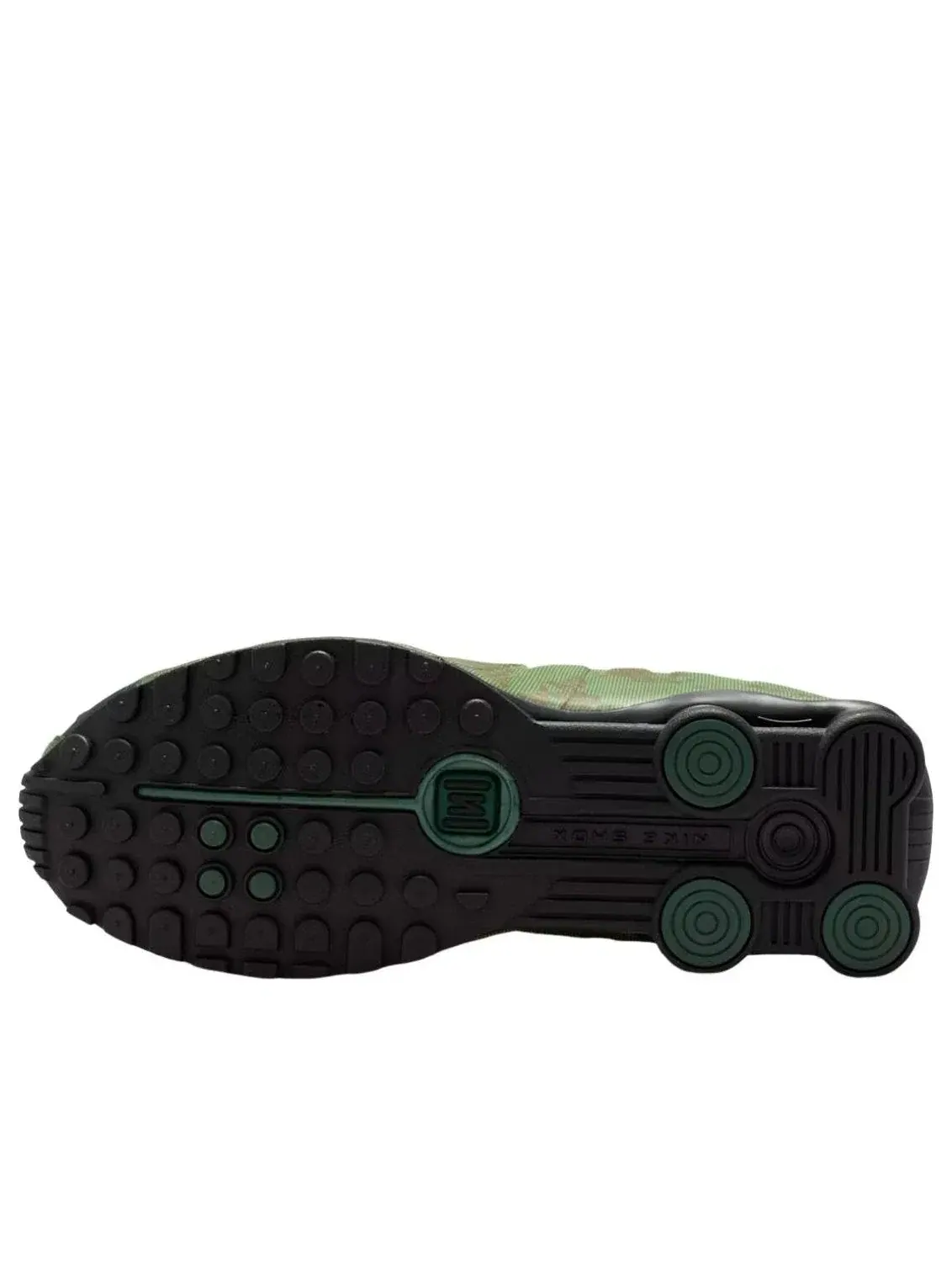 Кроссовки Nike Shox R4 'Noble Green Team Kelly Green' IQ0636-300 — изображение 5 из 6, зеленый