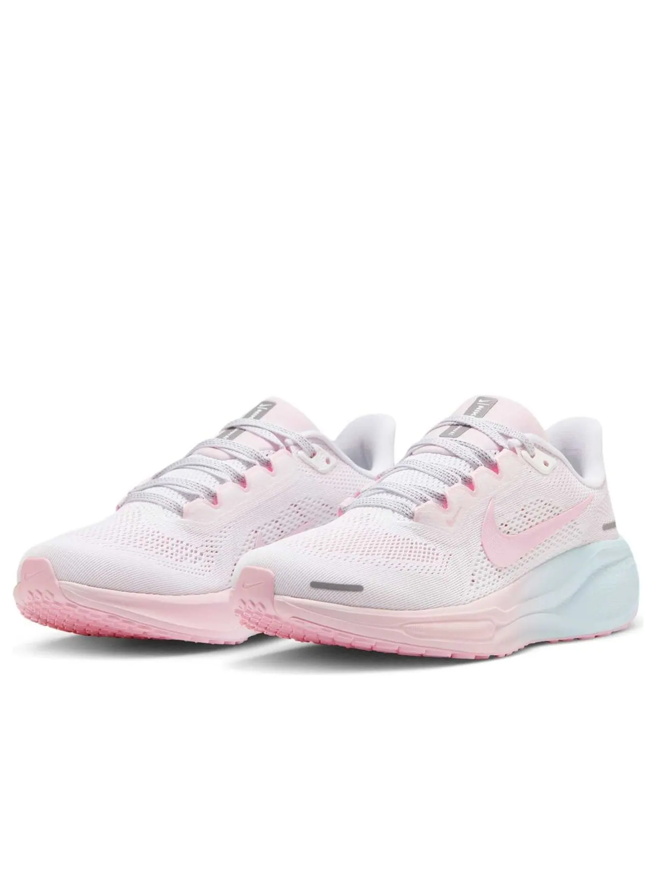 Кроссовки (WMNS) Nike Air Zoom Pegasus 41 'Pink Foam Clacier Blue' — изображение 3 из 5, розовый