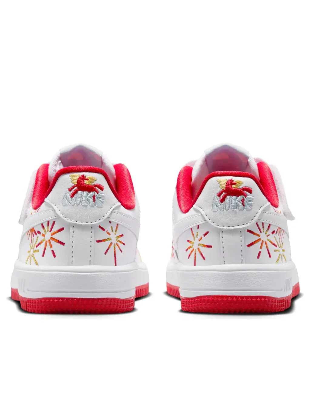 Кроссовки Nike Force 1 Low EasyOn 'Год необузданной лошади' IQ1136-111 — изображение 3 из 6, белый