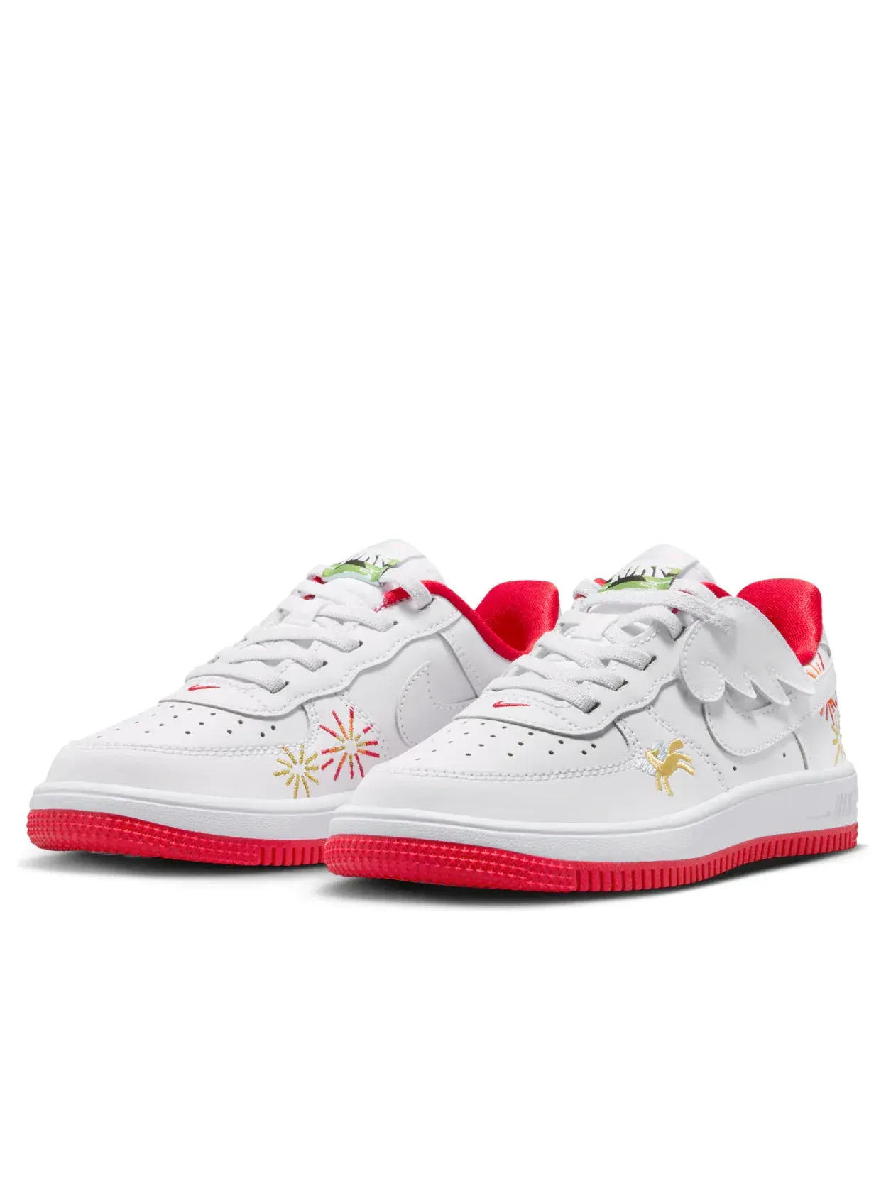 Кроссовки Nike Force 1 Low EasyOn 'Год необузданной лошади' IQ1136-111 — изображение 4 из 6, белый