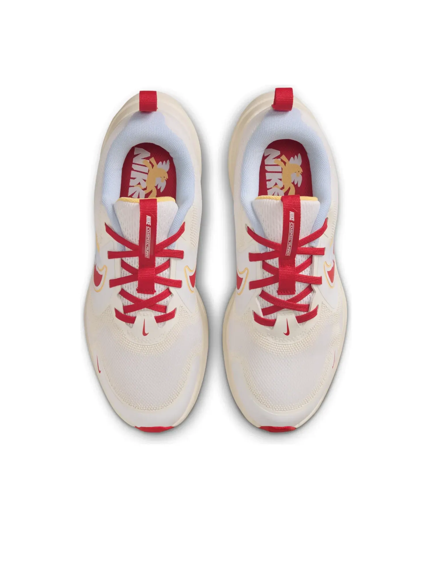 Кроссовки Nike Cosmic Runner 'White University Red Sail Topaz Gold Hydrogen Blue' IQ1140-161 — изображение 4 из 9, мульти