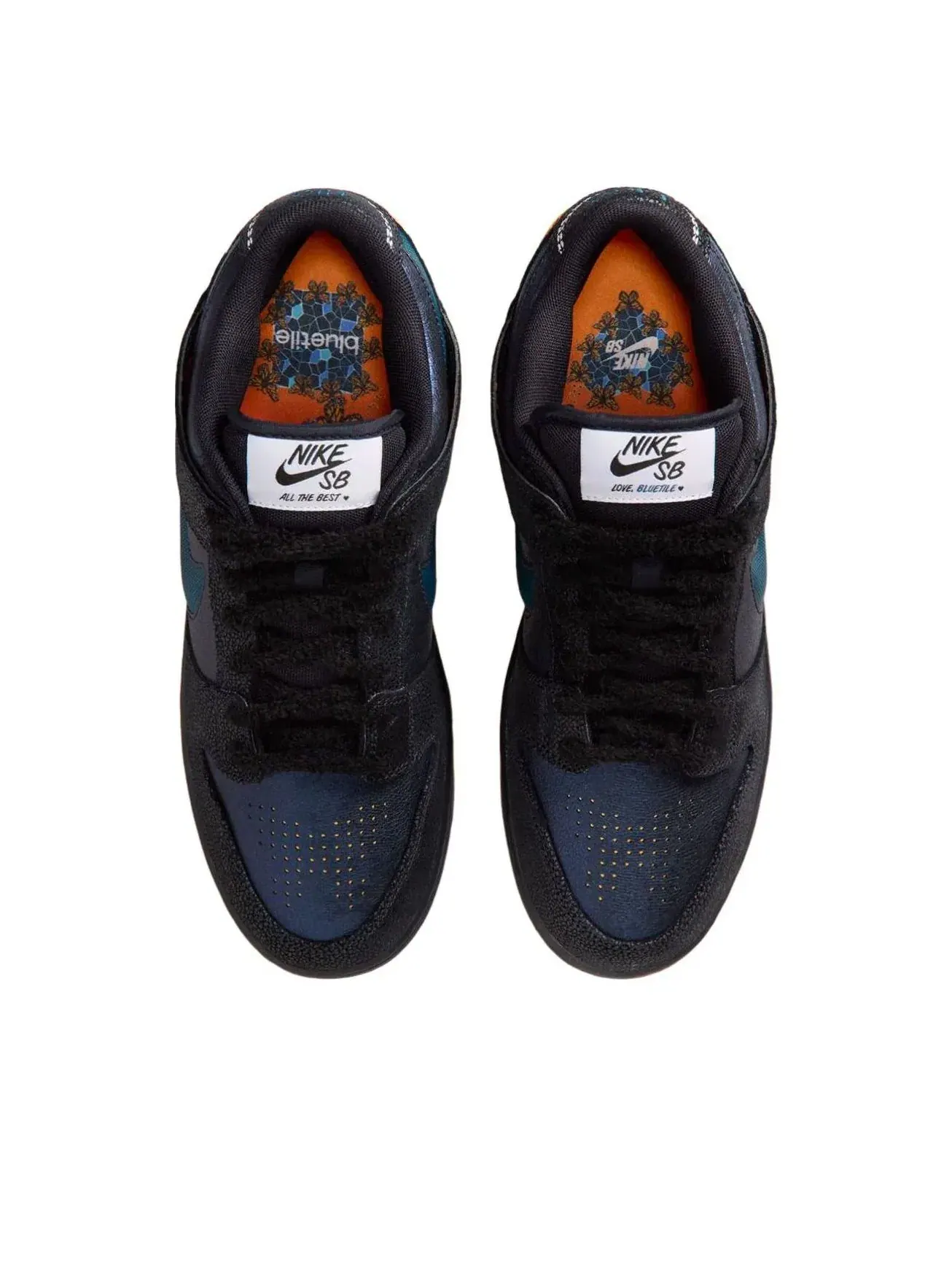 Кроссовки Nike x Bluetile SB Dunk Low Pro 'Skateboards' IQ1323-001 — изображение 3 из 5, темно-синий