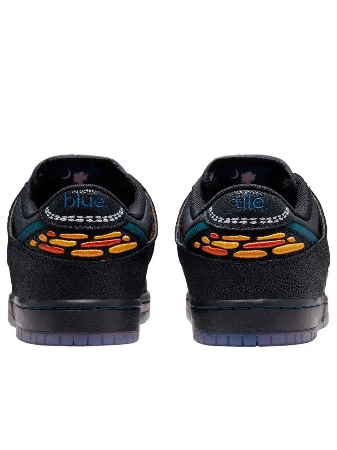 Кроссовки Nike x Bluetile SB Dunk Low Pro 'Skateboards' IQ1323-001 — изображение 4 из 5, темно-синий