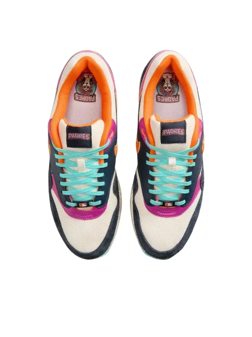 Мужские кроссовки с принтом San Diego Padres Nike Air Max 1 — изображение 4 из 6, мульти