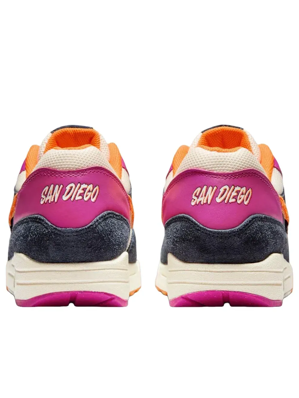 Мужские кроссовки с принтом San Diego Padres Nike Air Max 1 — изображение 5 из 6, мульти