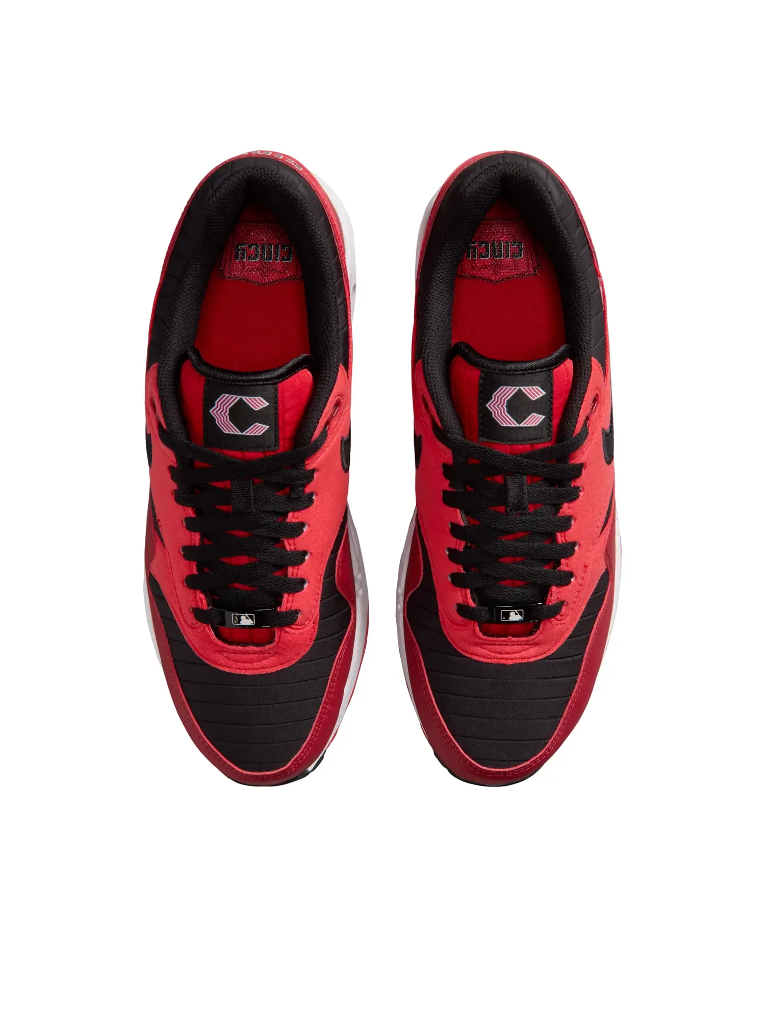Мужские кроссовки с замшевым верхом Nike Air Max 1 Reds — изображение 4 из 6, красный