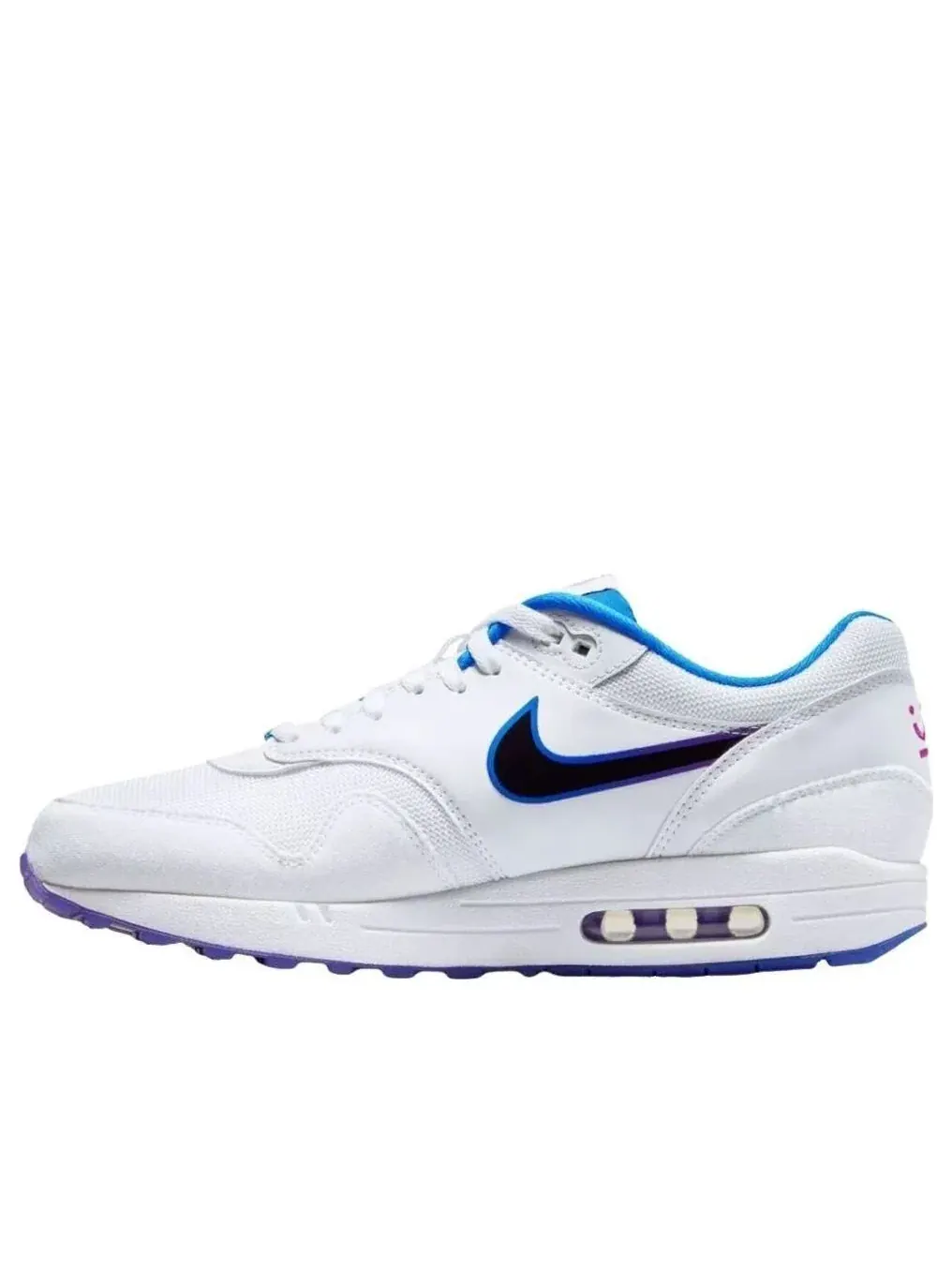 Мужские кроссовки с верхом из кожи и замши Air Max 1 Kansas City Royals City Connect Nike — изображение 1 из 7, белый