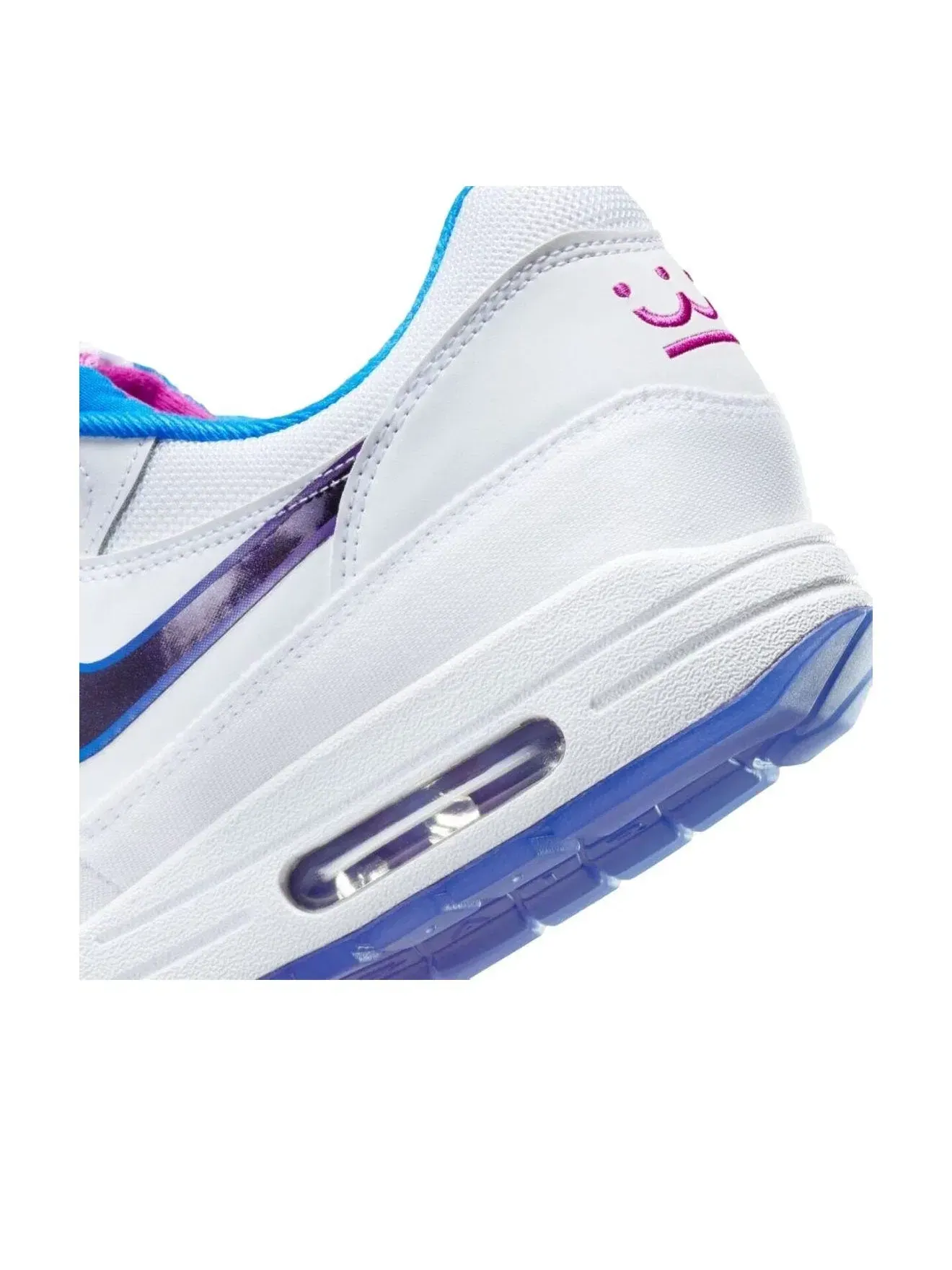 Мужские кроссовки с верхом из кожи и замши Air Max 1 Kansas City Royals City Connect Nike — изображение 7 из 7, белый